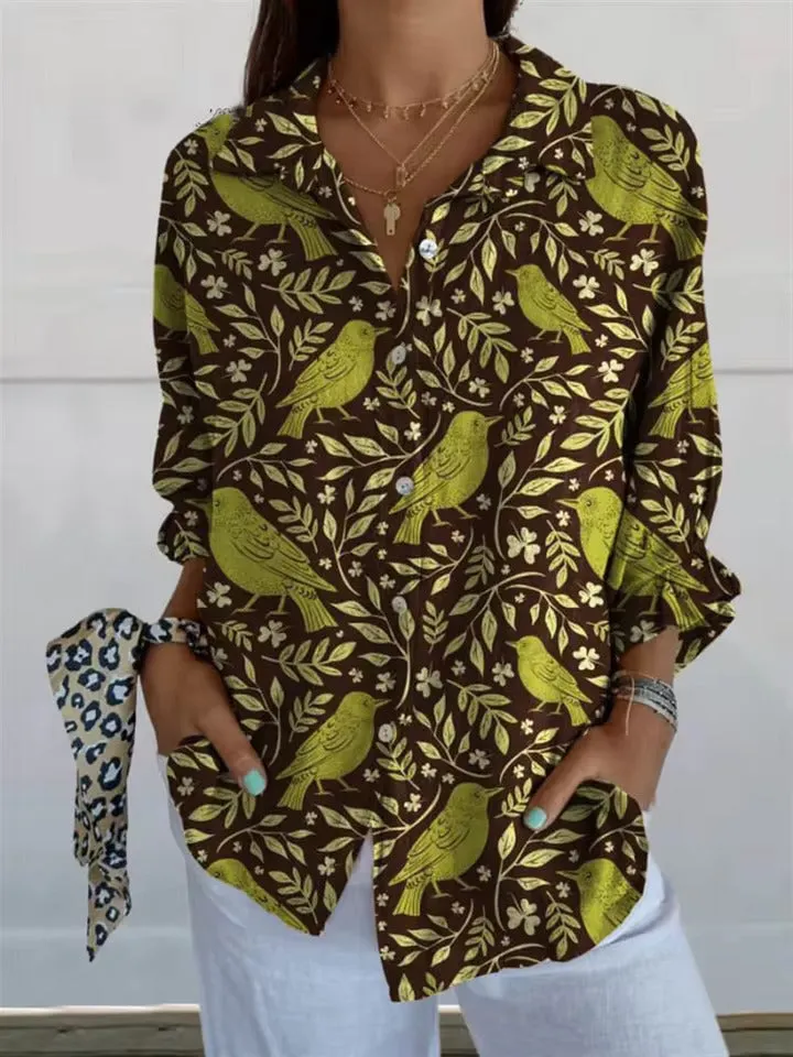Lena | Print Blouse