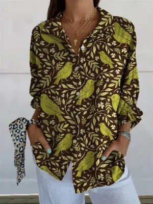 Lena | Print Blouse