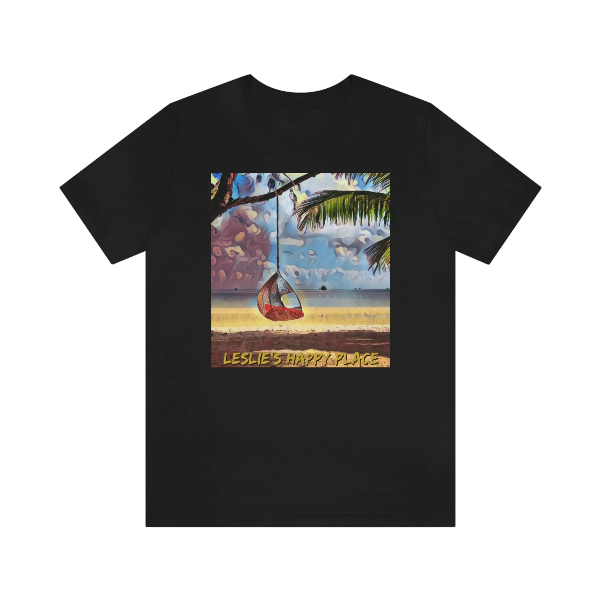 Leslie's Happy Place Short Sleeve Tee