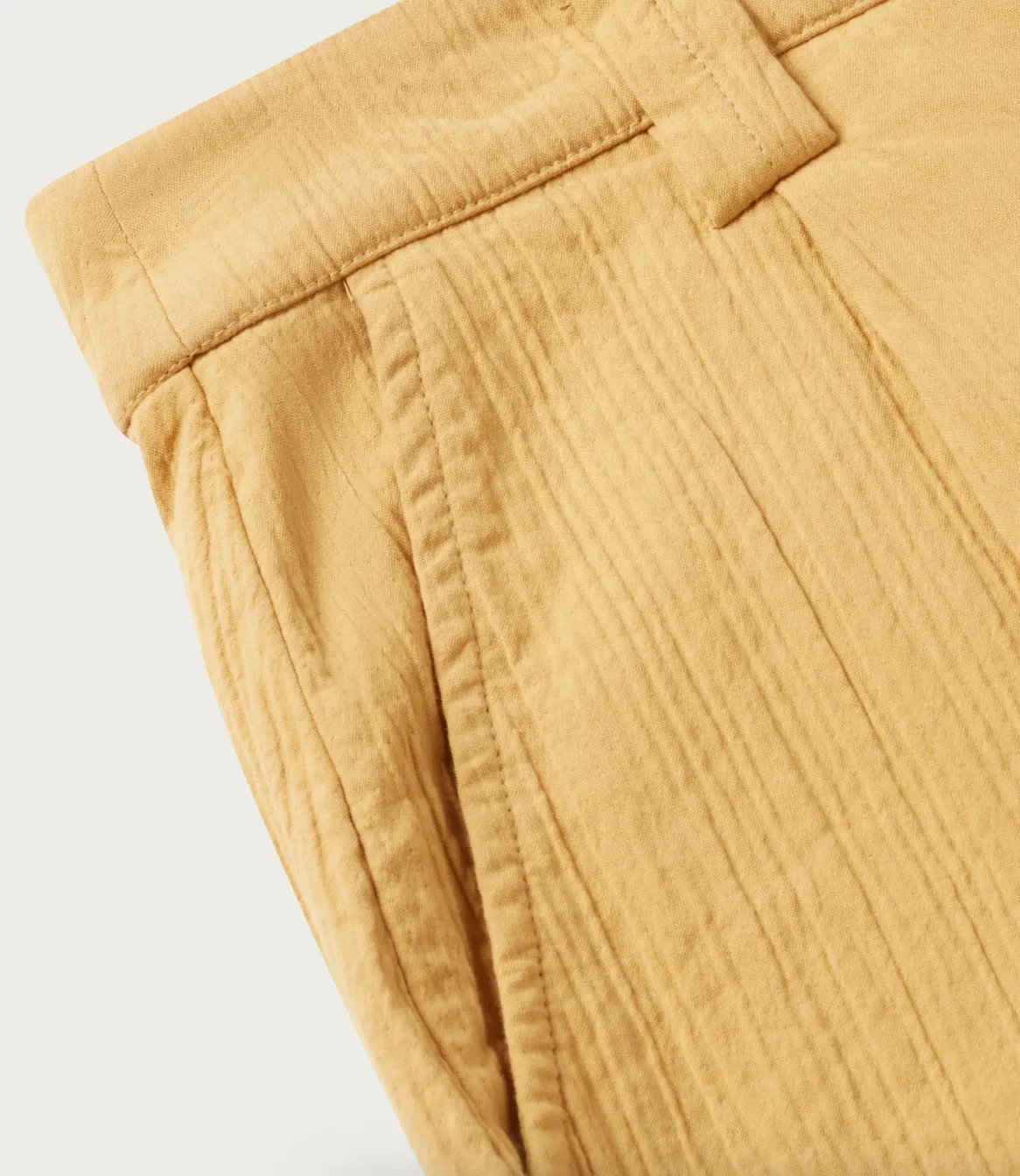 Lia Shorts in Yellow | Thinking Mu