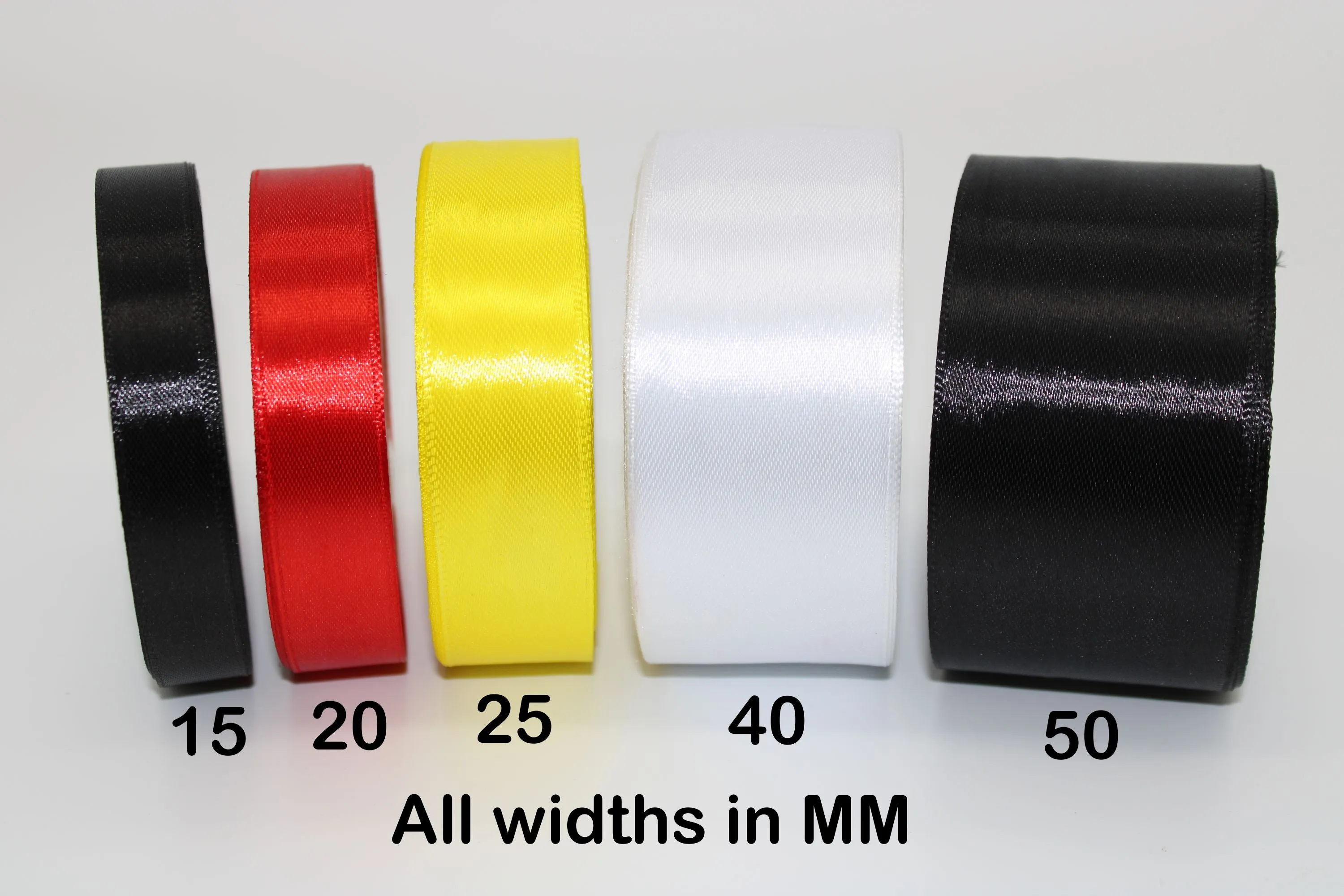 Light Gold, 35,  Single face Ribbon available in 15, 20, 25, 40, and 50 mm for Ribbon Skirts, Shirts, Crafts, Weddings and gifts