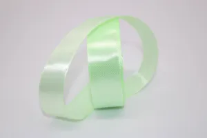 Light Green, 12,  single face Ribbon available in 15, 20, 25, 40, and 50 mm for Ribbon Skirts, Shirts, Crafts, Weddings and gifts