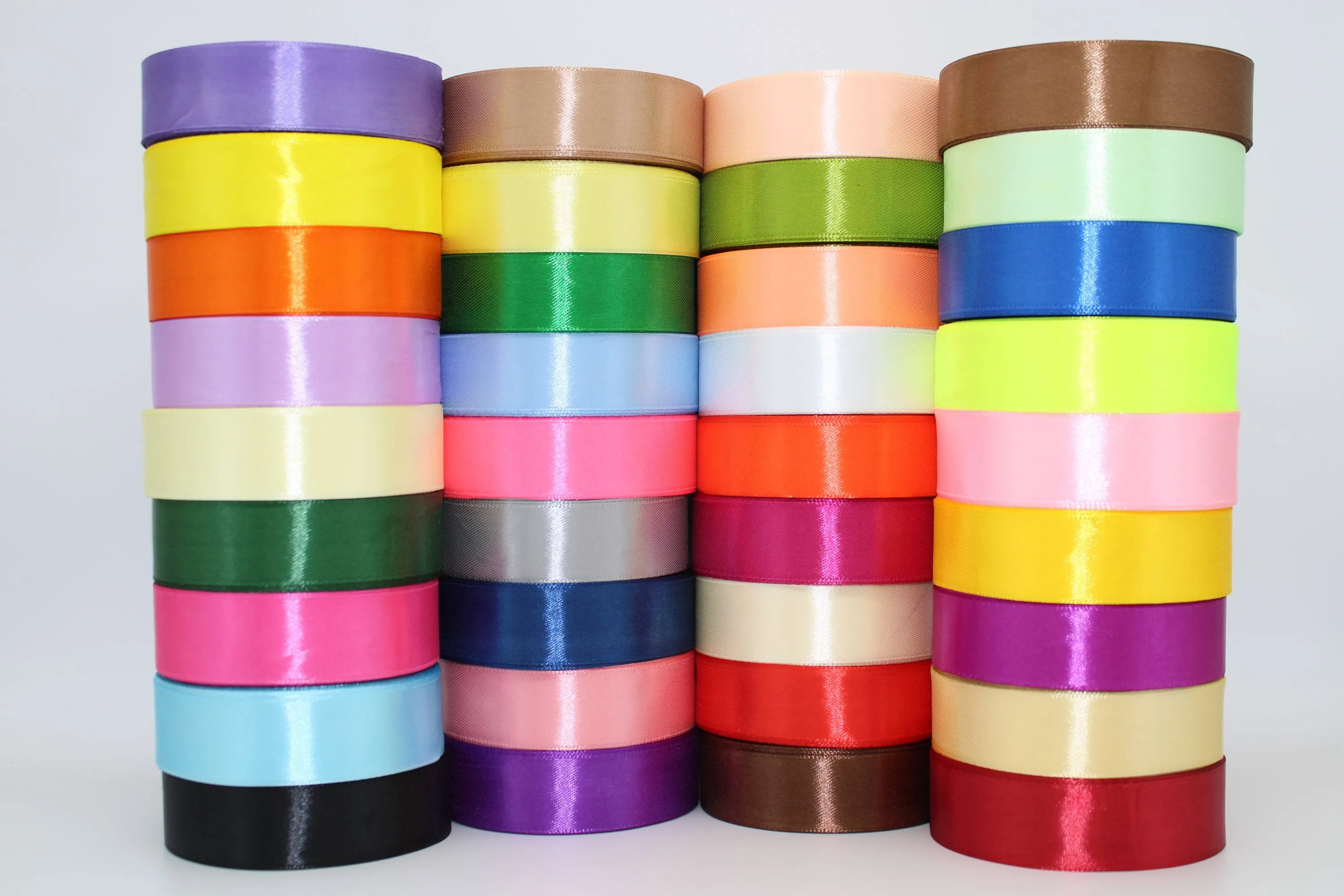 Light Green, 12,  single face Ribbon available in 15, 20, 25, 40, and 50 mm for Ribbon Skirts, Shirts, Crafts, Weddings and gifts