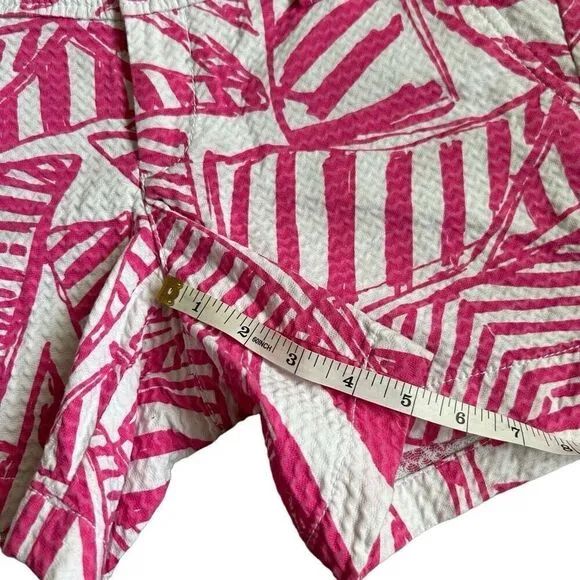 Lilly Pulitzer The Callahan Pink and white Shorts