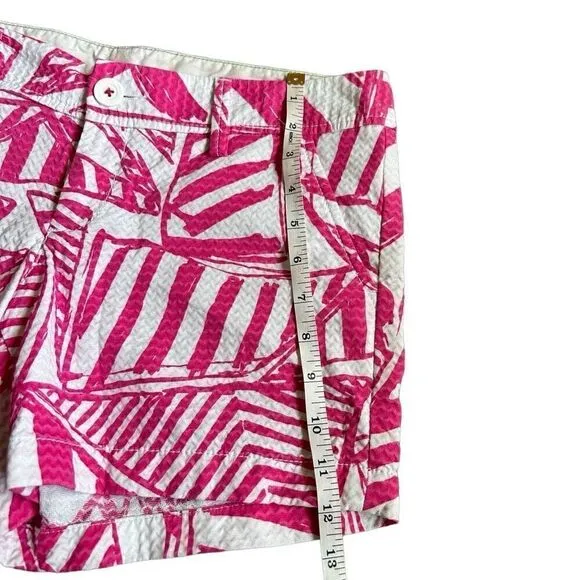 Lilly Pulitzer The Callahan Pink and white Shorts