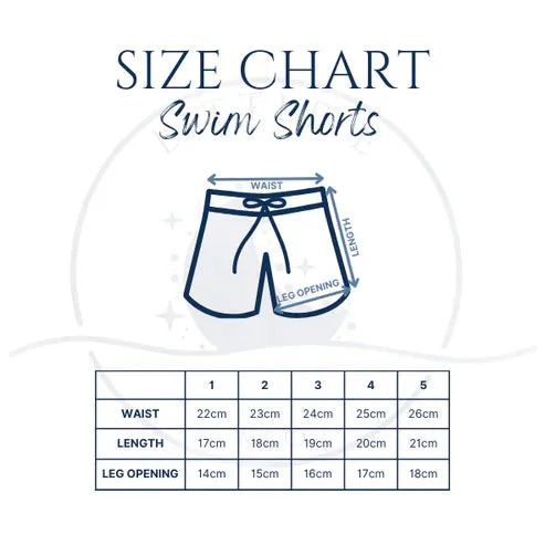 Little E & Co - Swim Shorts | Rainbows
