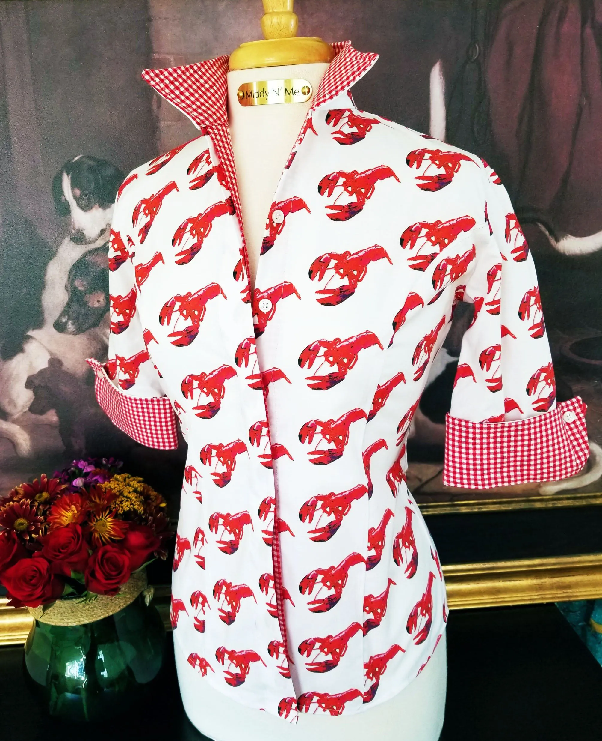 LOBSTA LOVE IN RED
