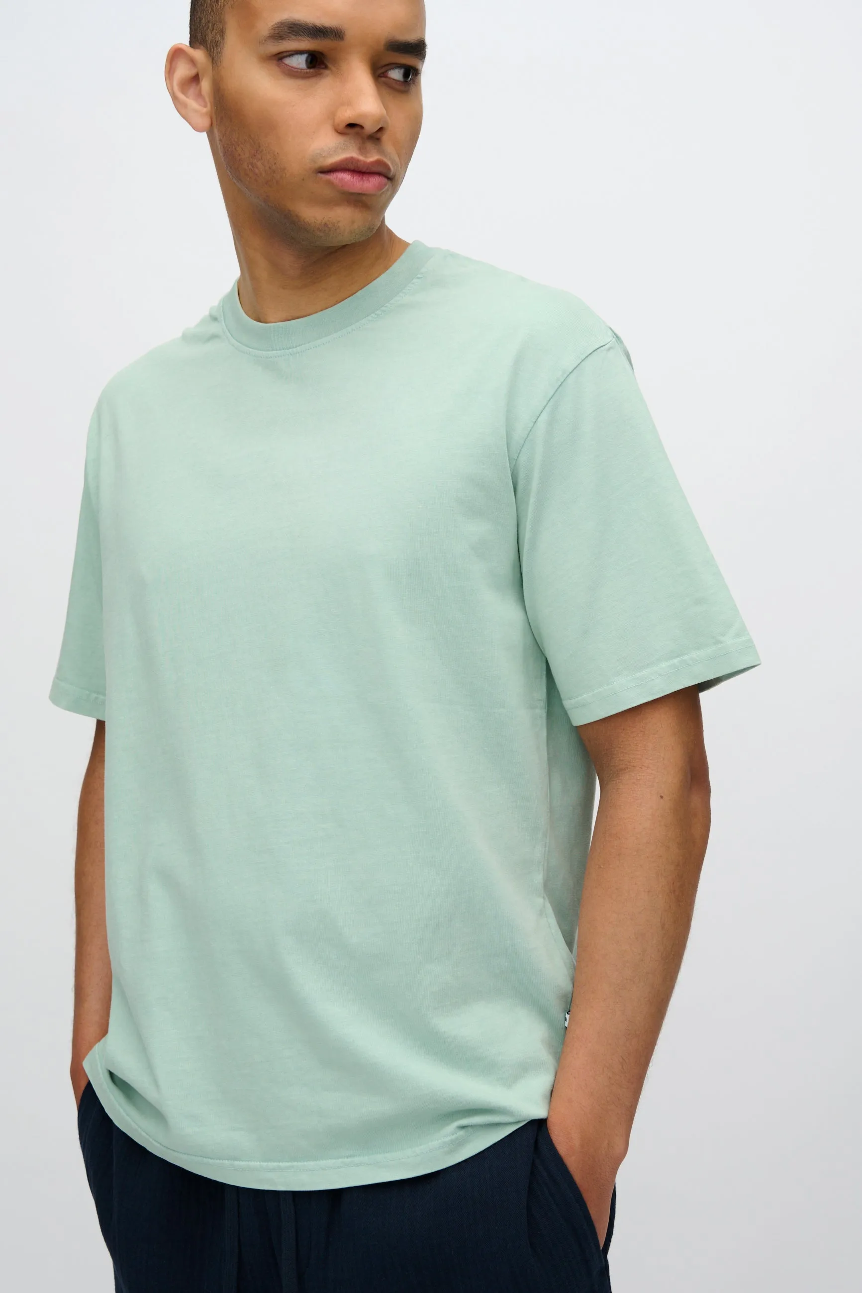 Lono short sleeved t-shirt 3412 - Gray Mist