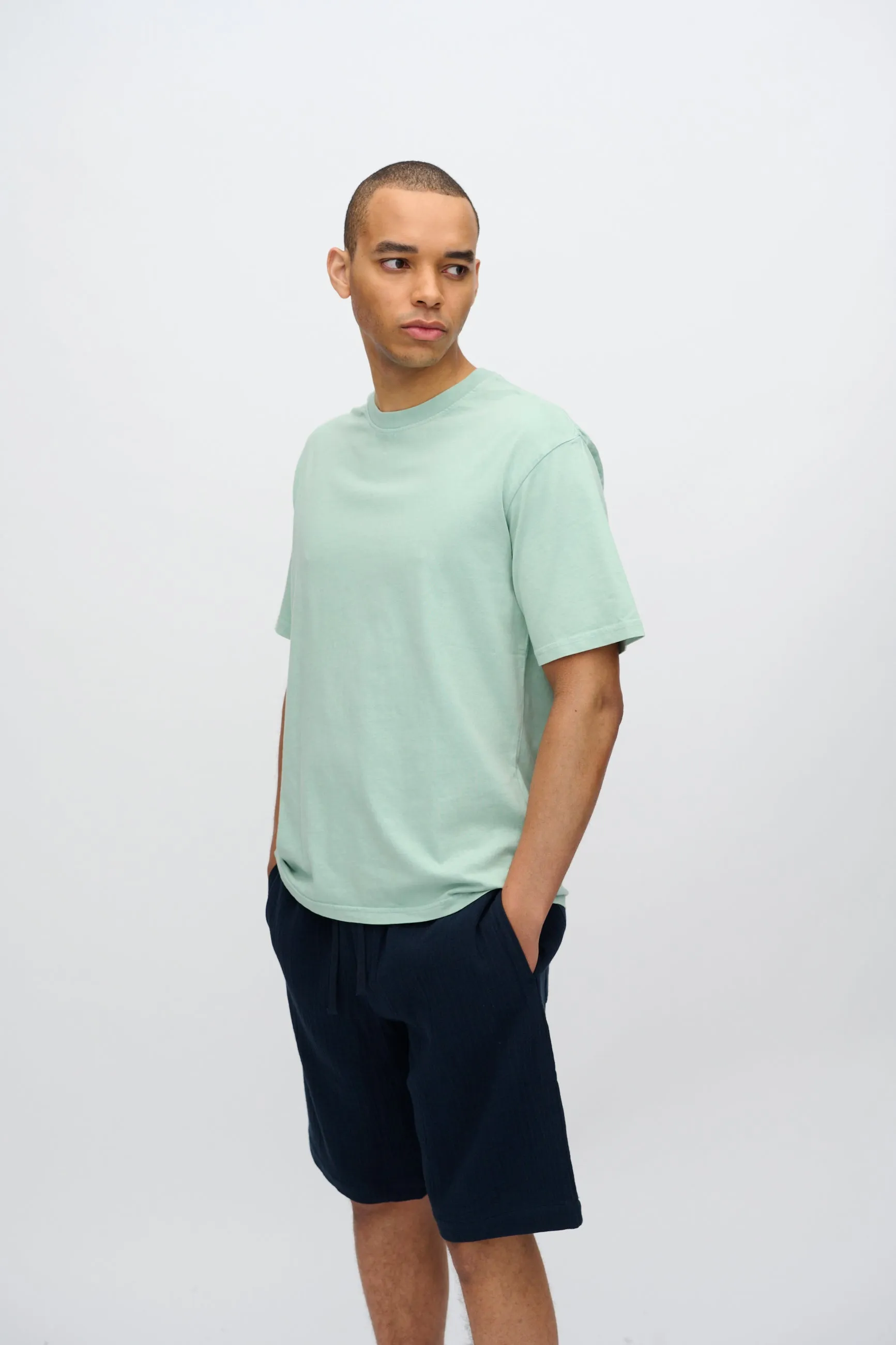 Lono short sleeved t-shirt 3412 - Gray Mist