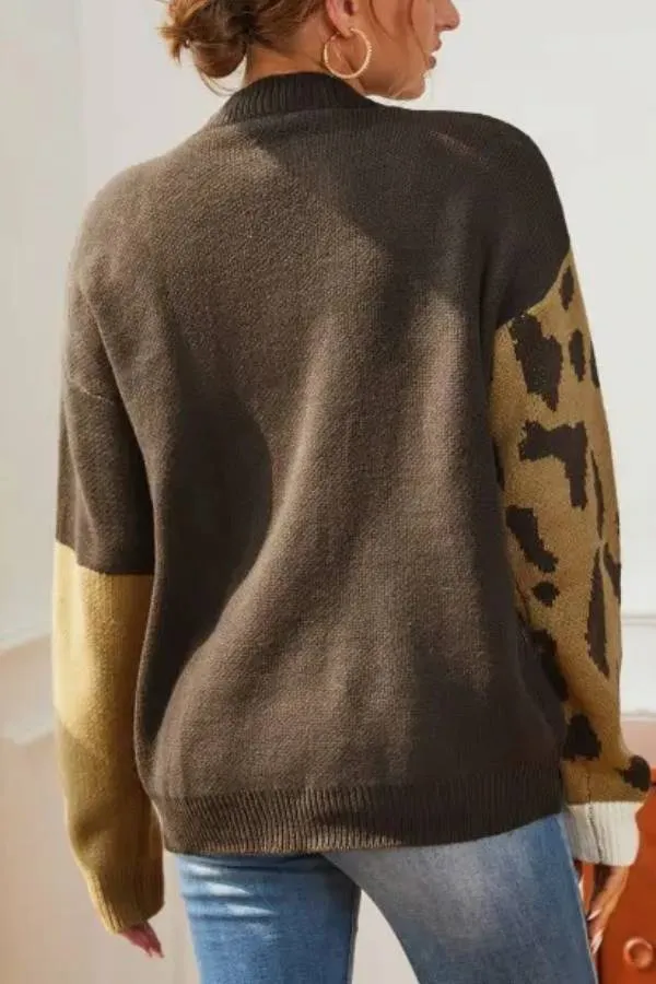 Loose Crew Neck Sweater