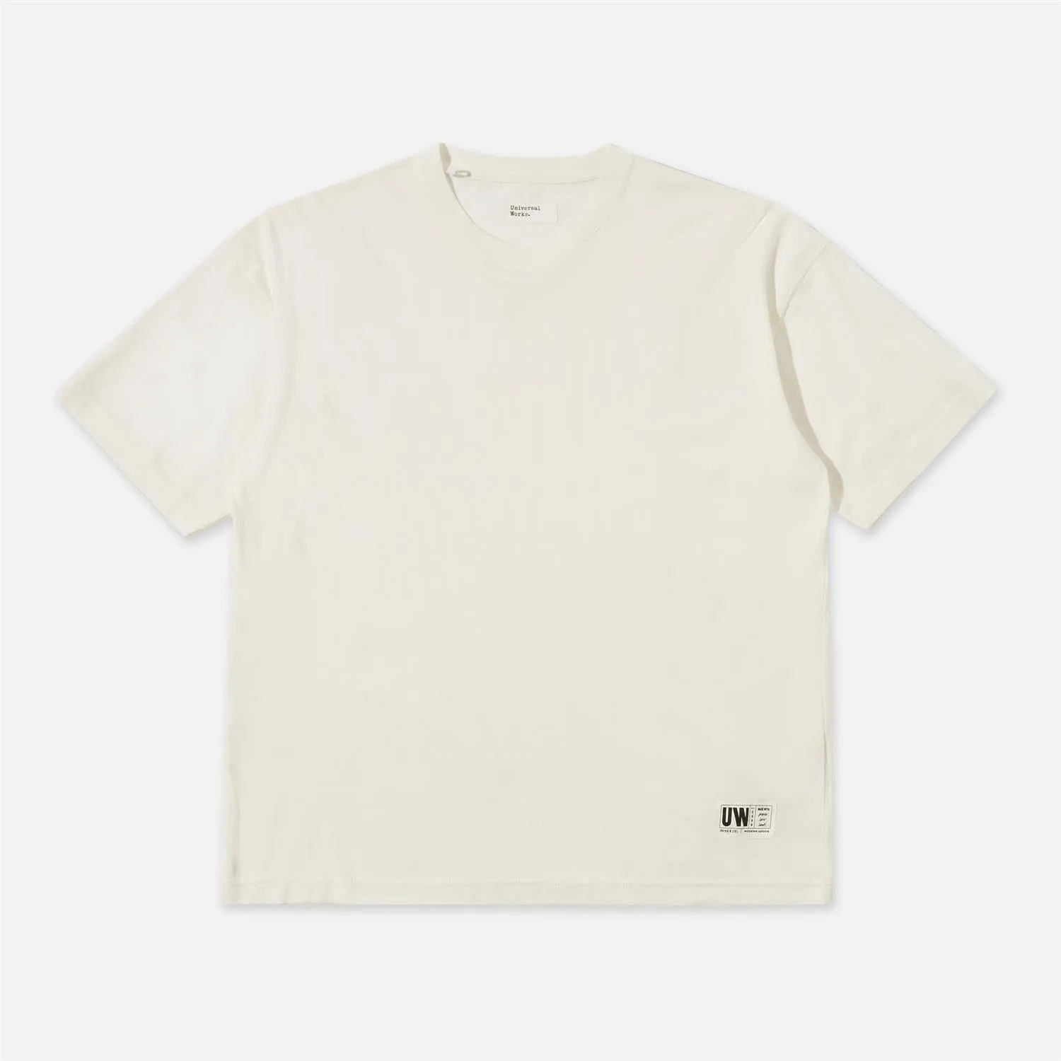 Loose Tee - Ecru Single Jersey