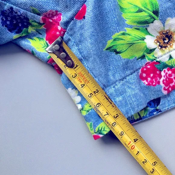 Love Moschino Shorts Women 6 Fruit Strawberry Summer Print 100% Cotton