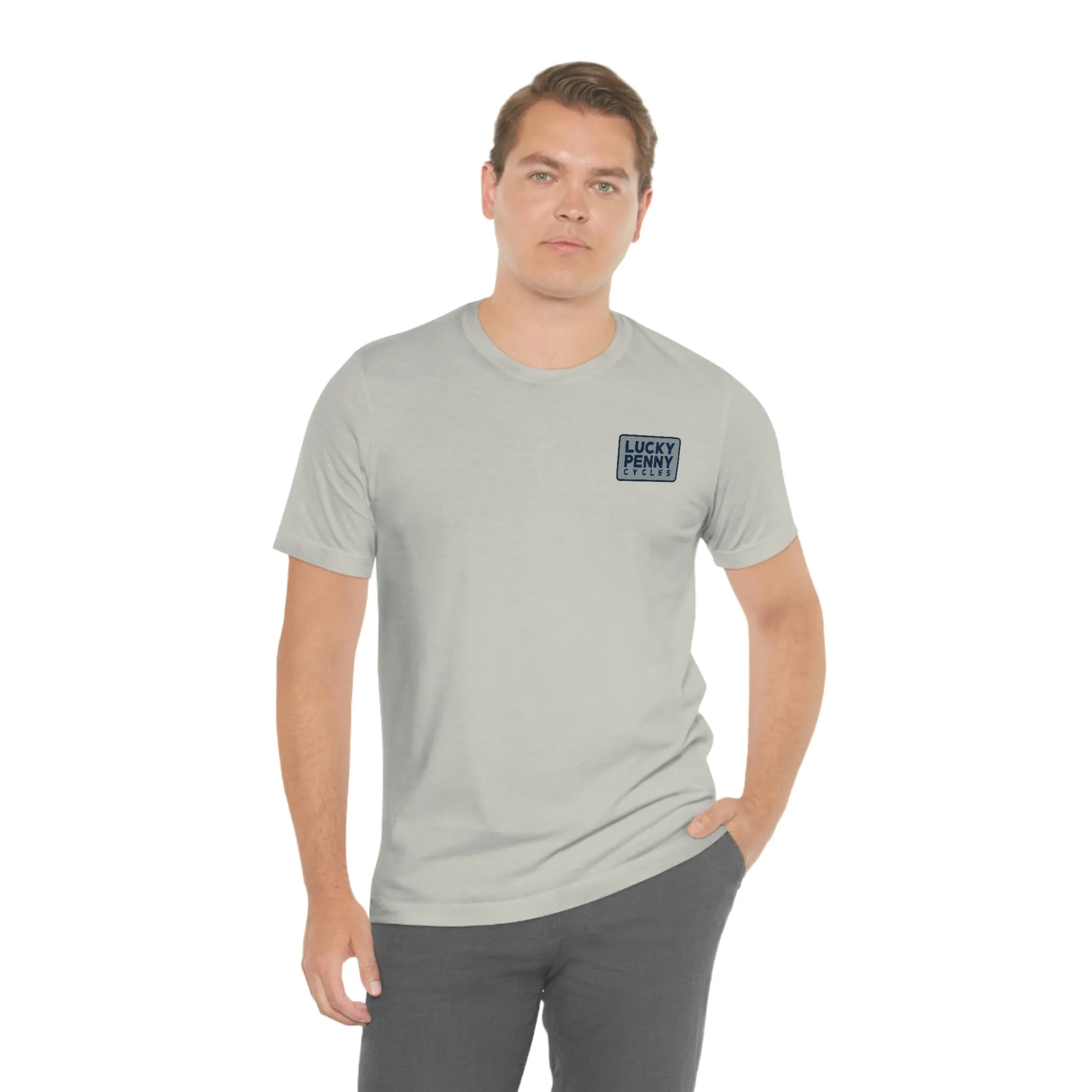 Lucky Penny Cycles DFW Shield Teams T-Shirt