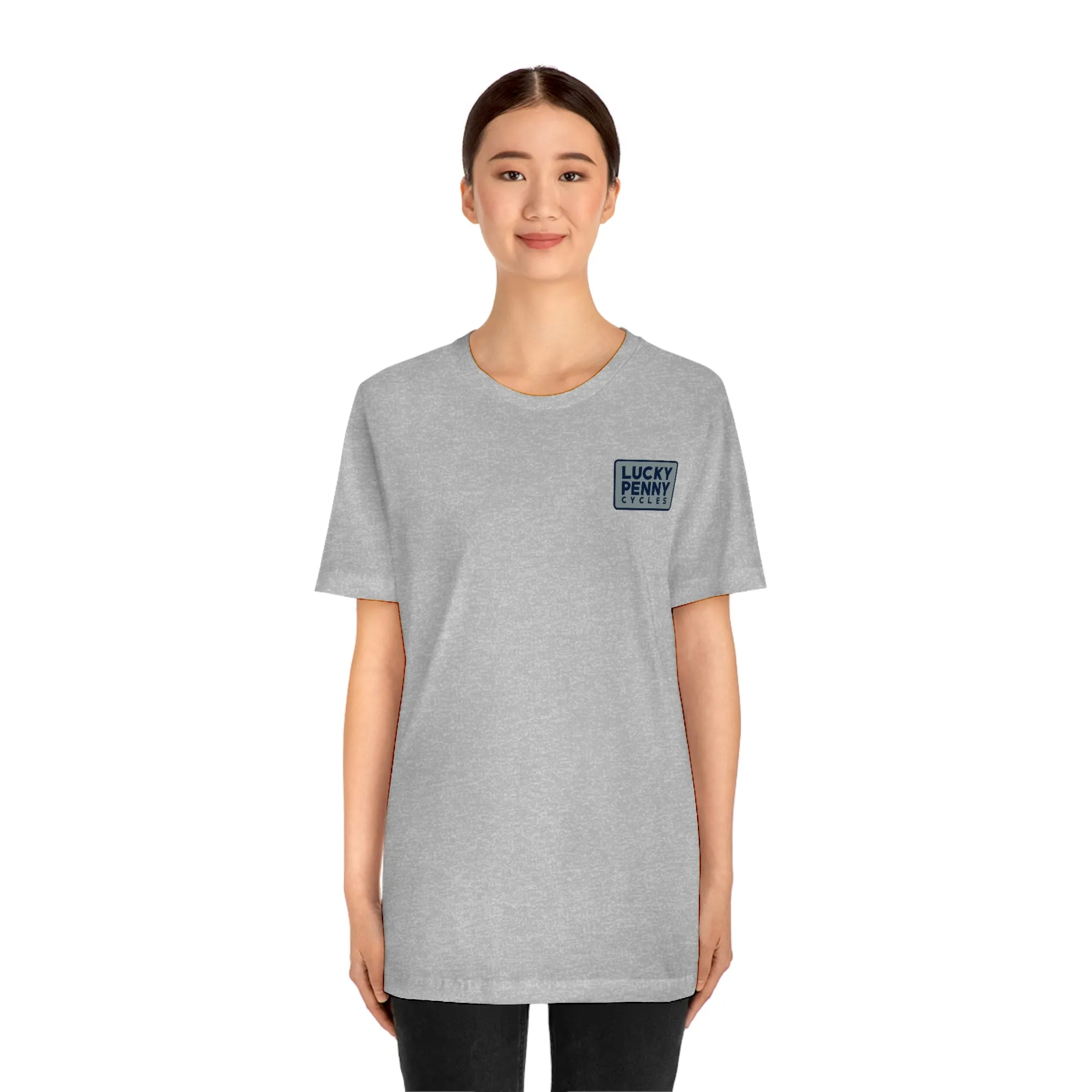 Lucky Penny Cycles DFW Shield Teams T-Shirt