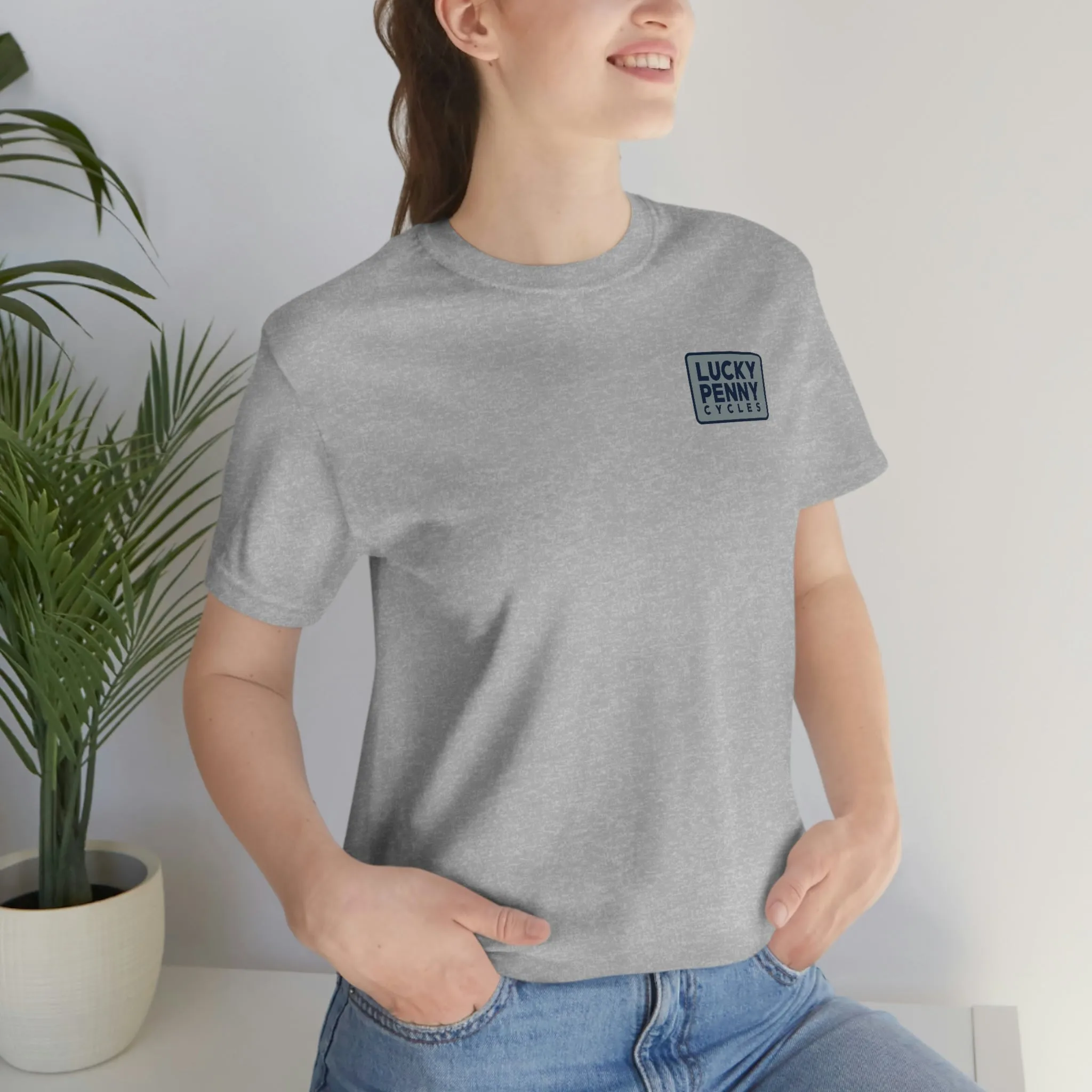 Lucky Penny Cycles DFW Shield Teams T-Shirt