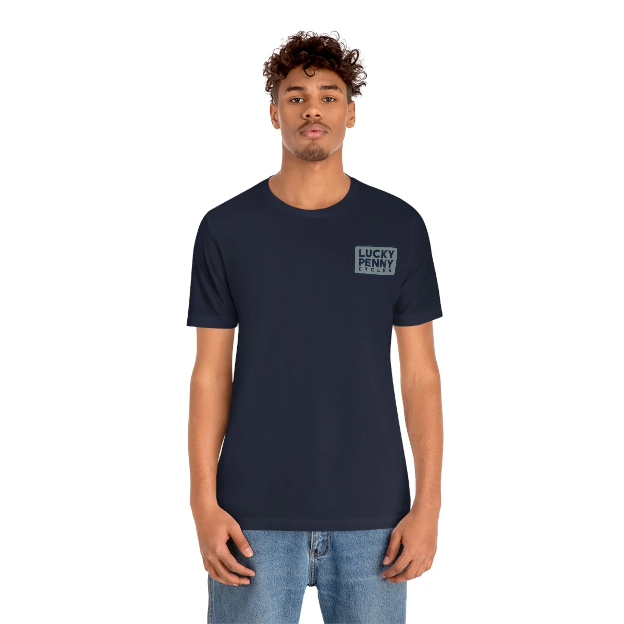 Lucky Penny Cycles DFW Shield Teams T-Shirt
