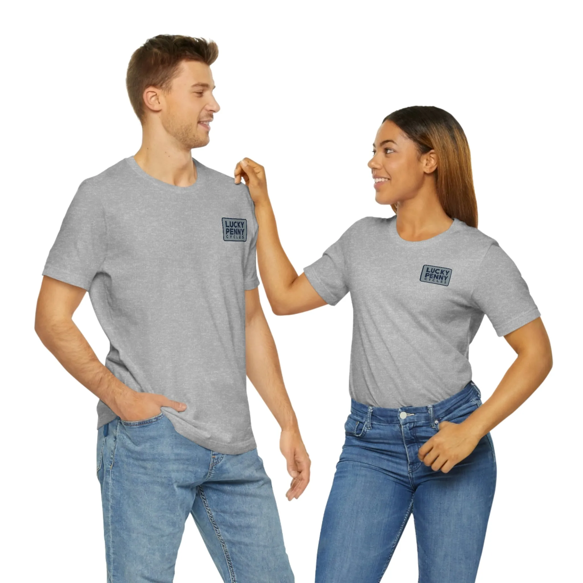 Lucky Penny Cycles DFW Shield Teams T-Shirt