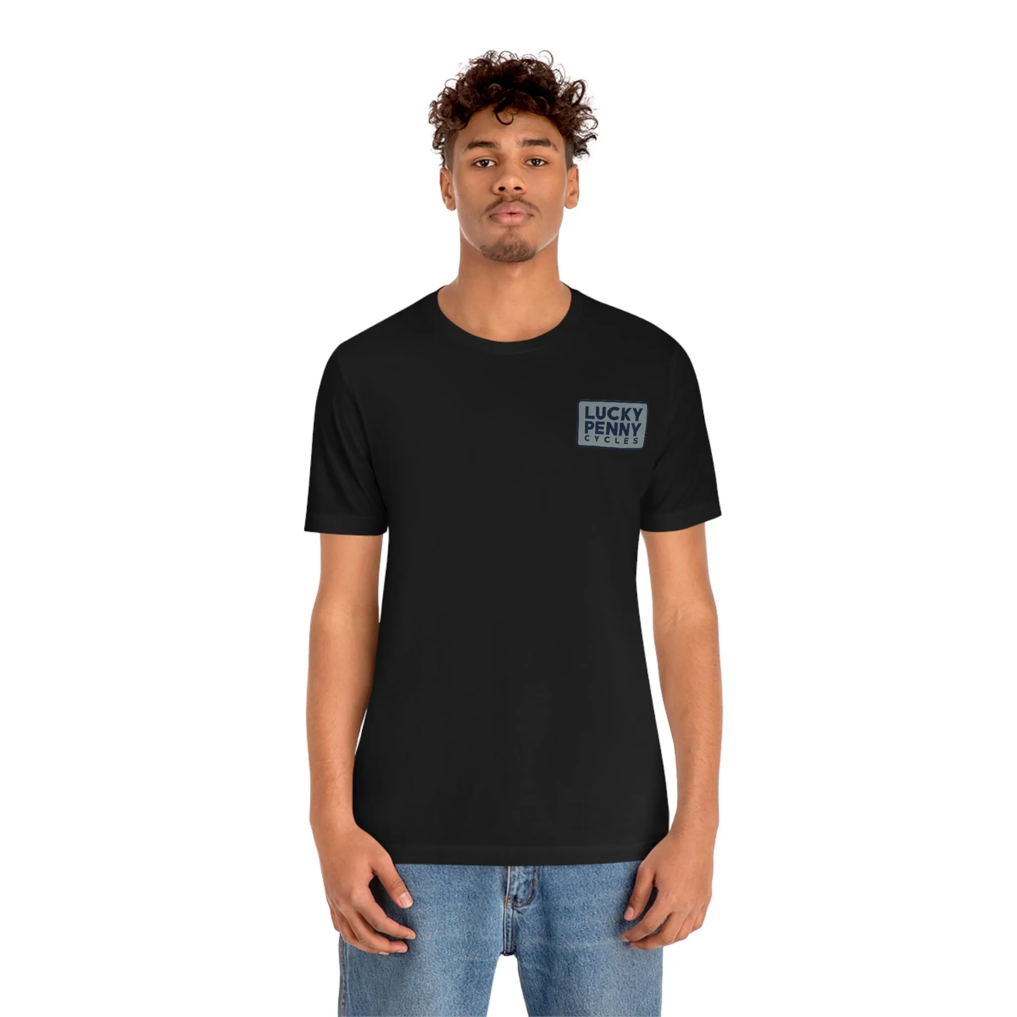 Lucky Penny Cycles DFW Shield Teams T-Shirt