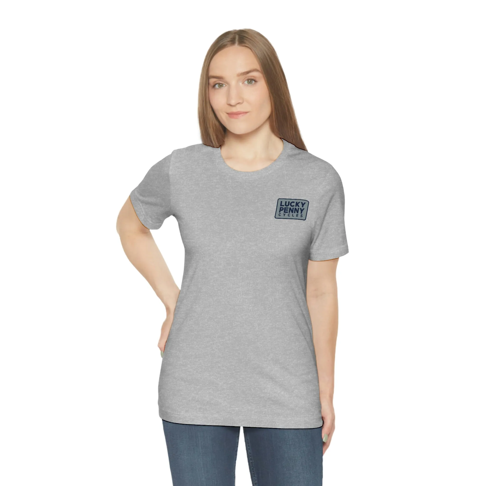 Lucky Penny Cycles DFW Shield Teams T-Shirt