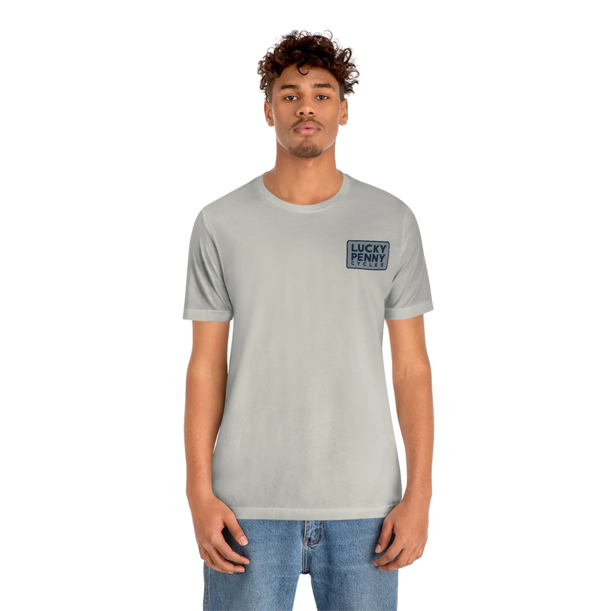Lucky Penny Cycles DFW Shield Teams T-Shirt