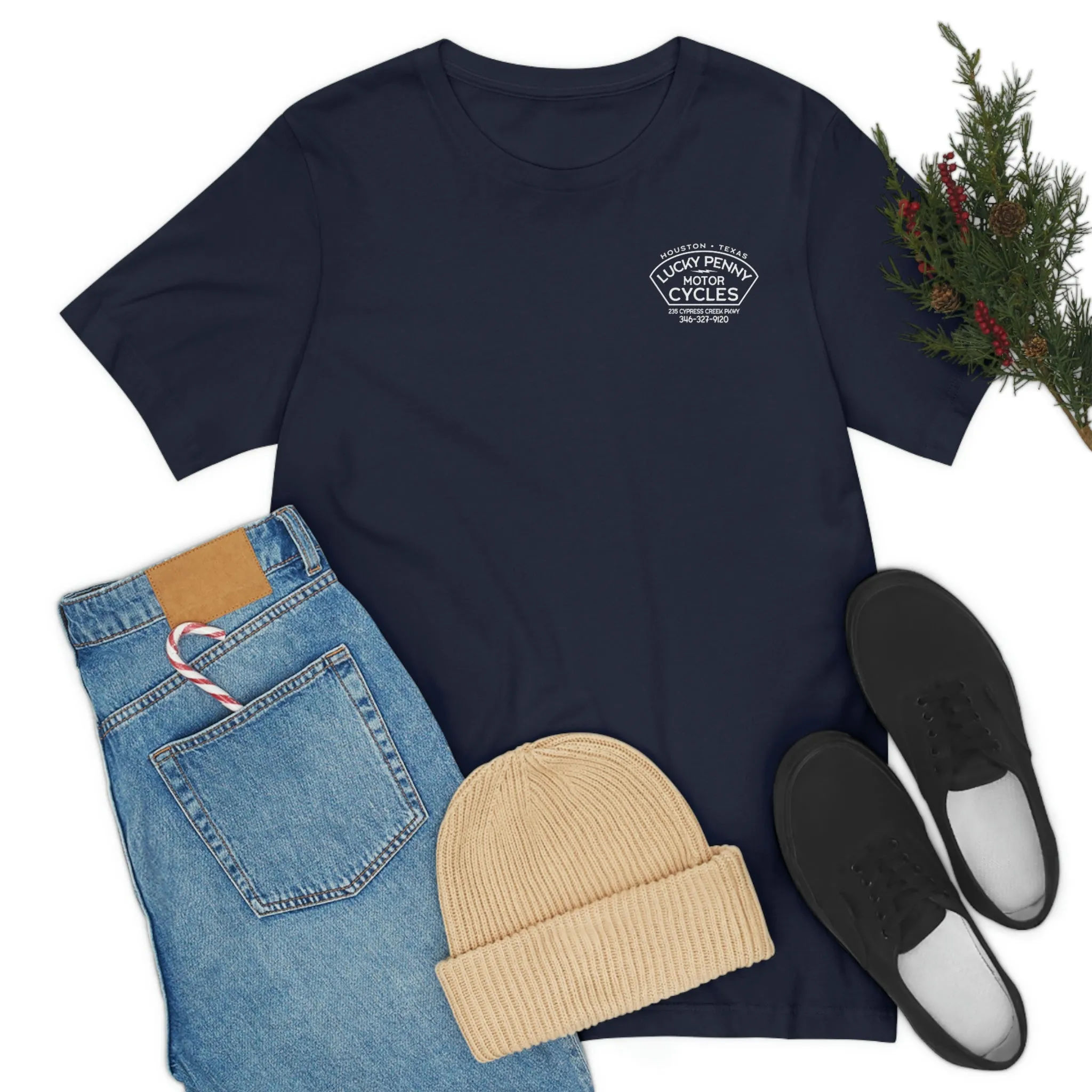 Lucky Penny Cycles Houston Bar T-Shirt