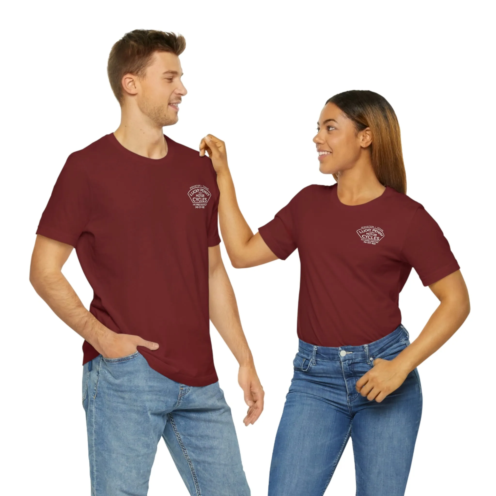 Lucky Penny Cycles Houston Bar T-Shirt