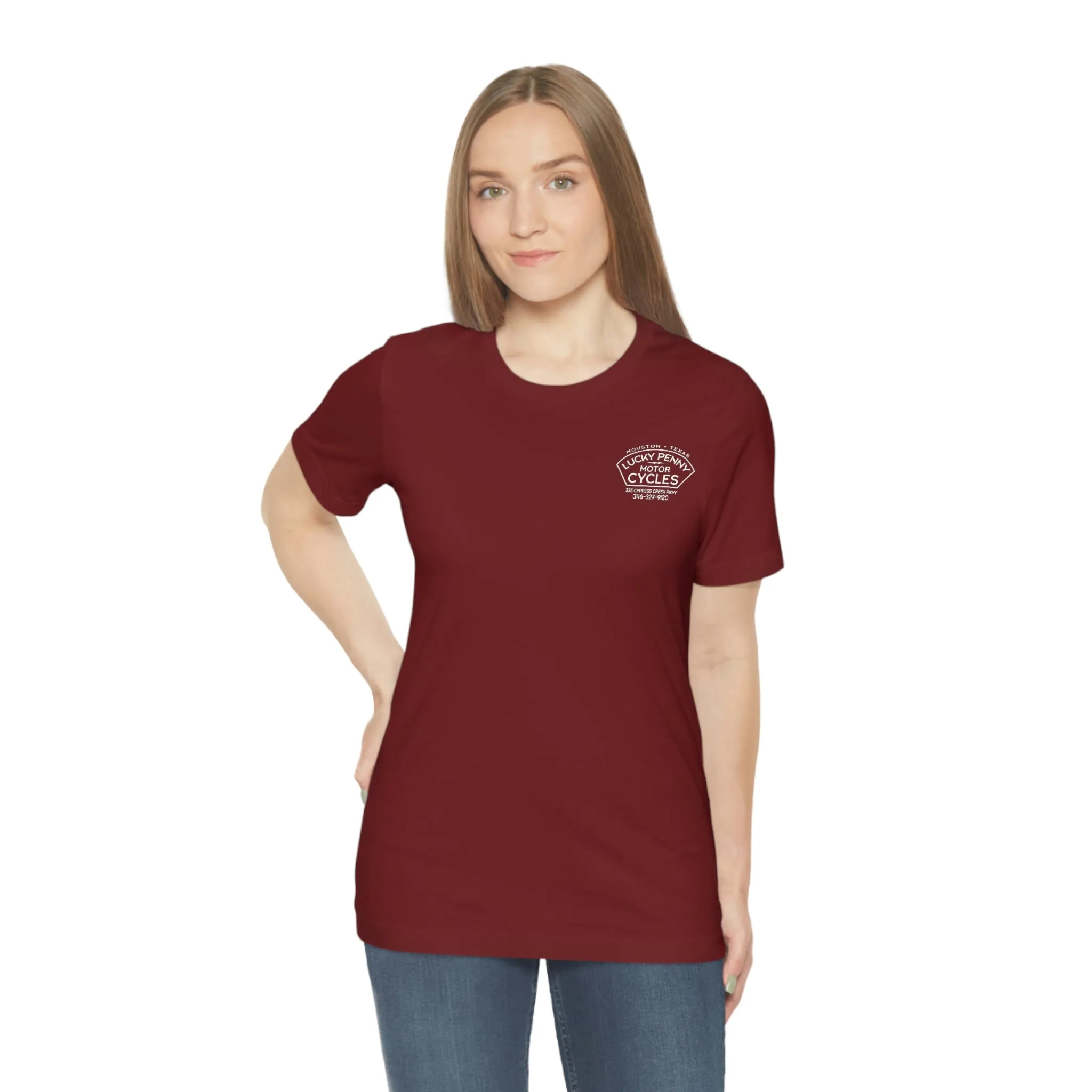 Lucky Penny Cycles Houston Bar T-Shirt