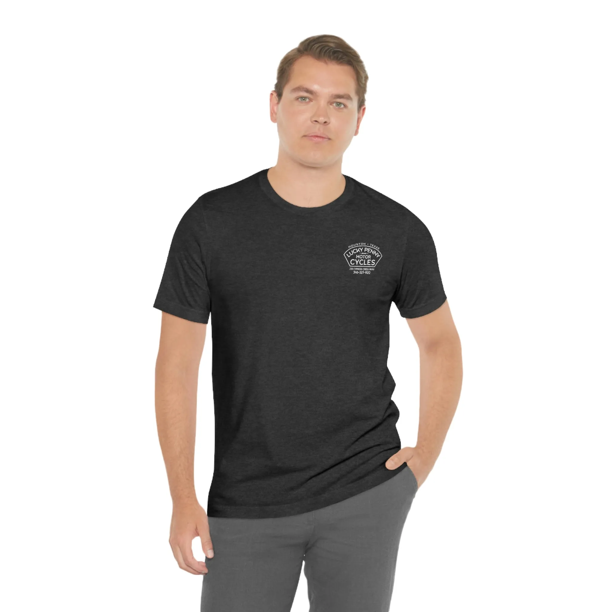 Lucky Penny Cycles Houston Bar T-Shirt