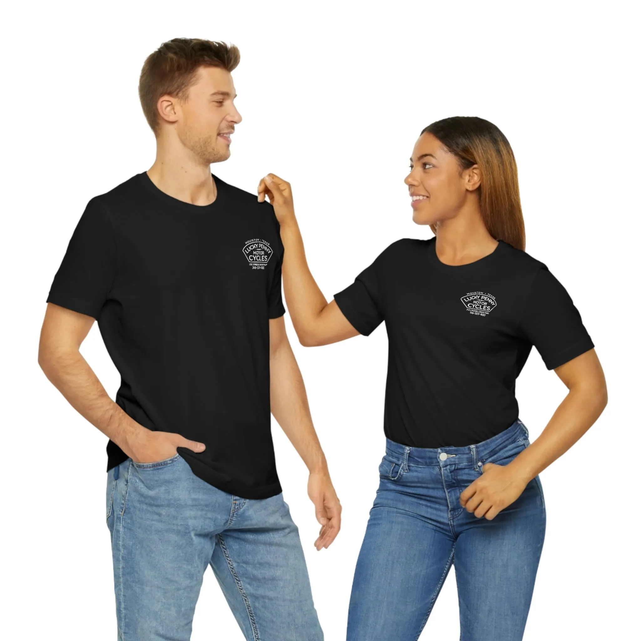 Lucky Penny Cycles Houston Bar T-Shirt