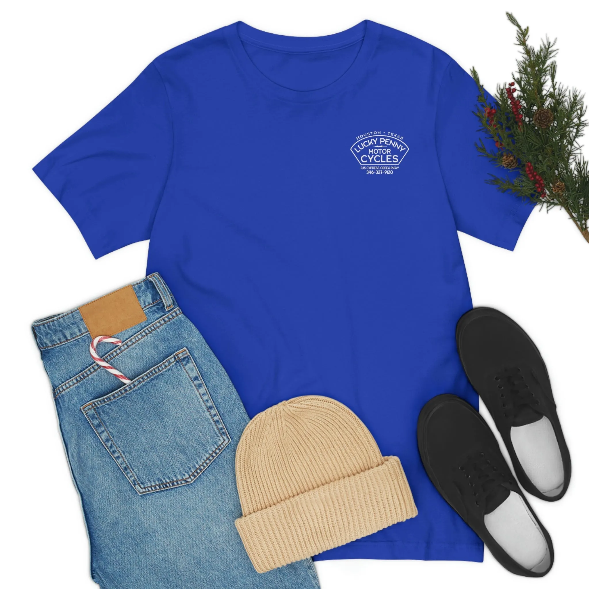 Lucky Penny Cycles Houston Bar T-Shirt