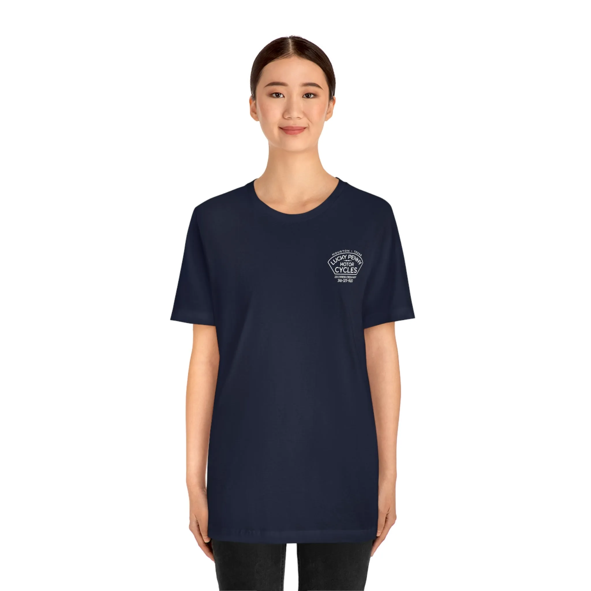 Lucky Penny Cycles Houston Bar T-Shirt