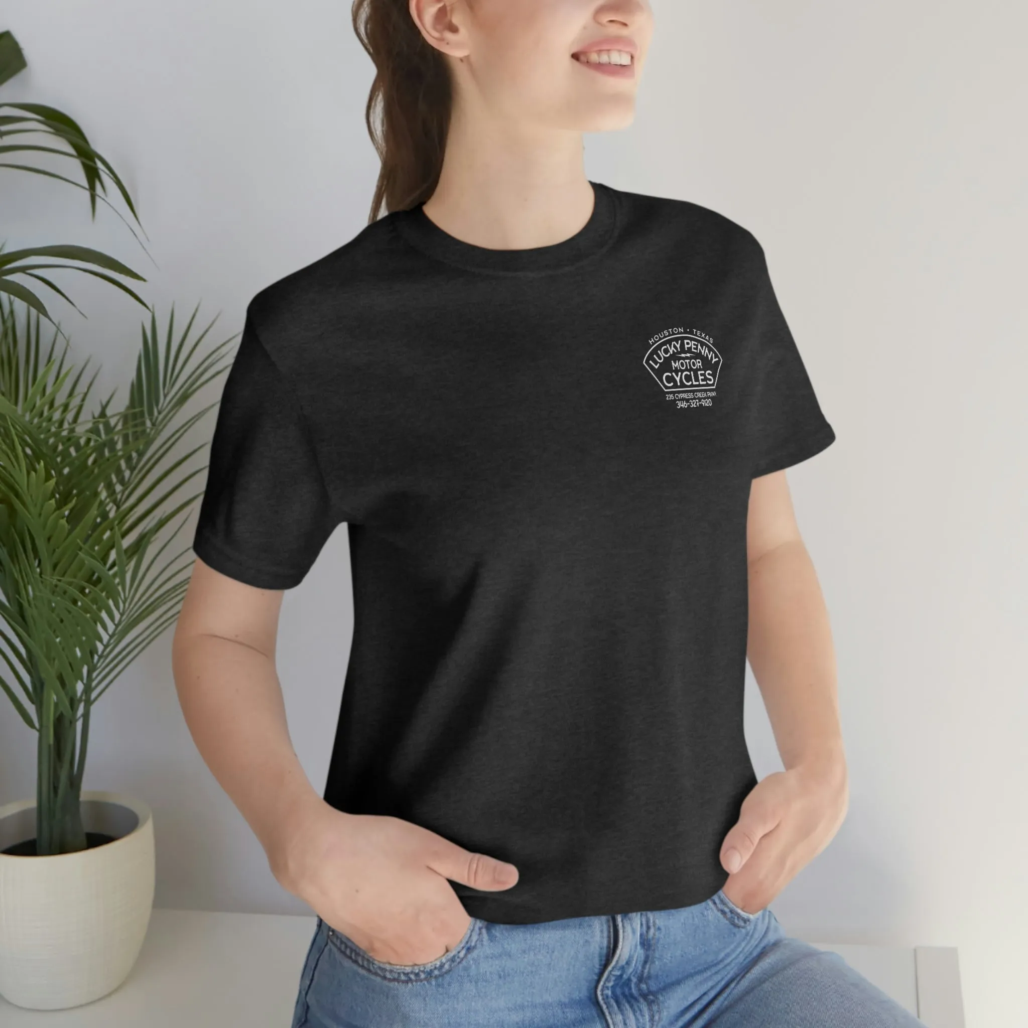 Lucky Penny Cycles Houston Bar T-Shirt