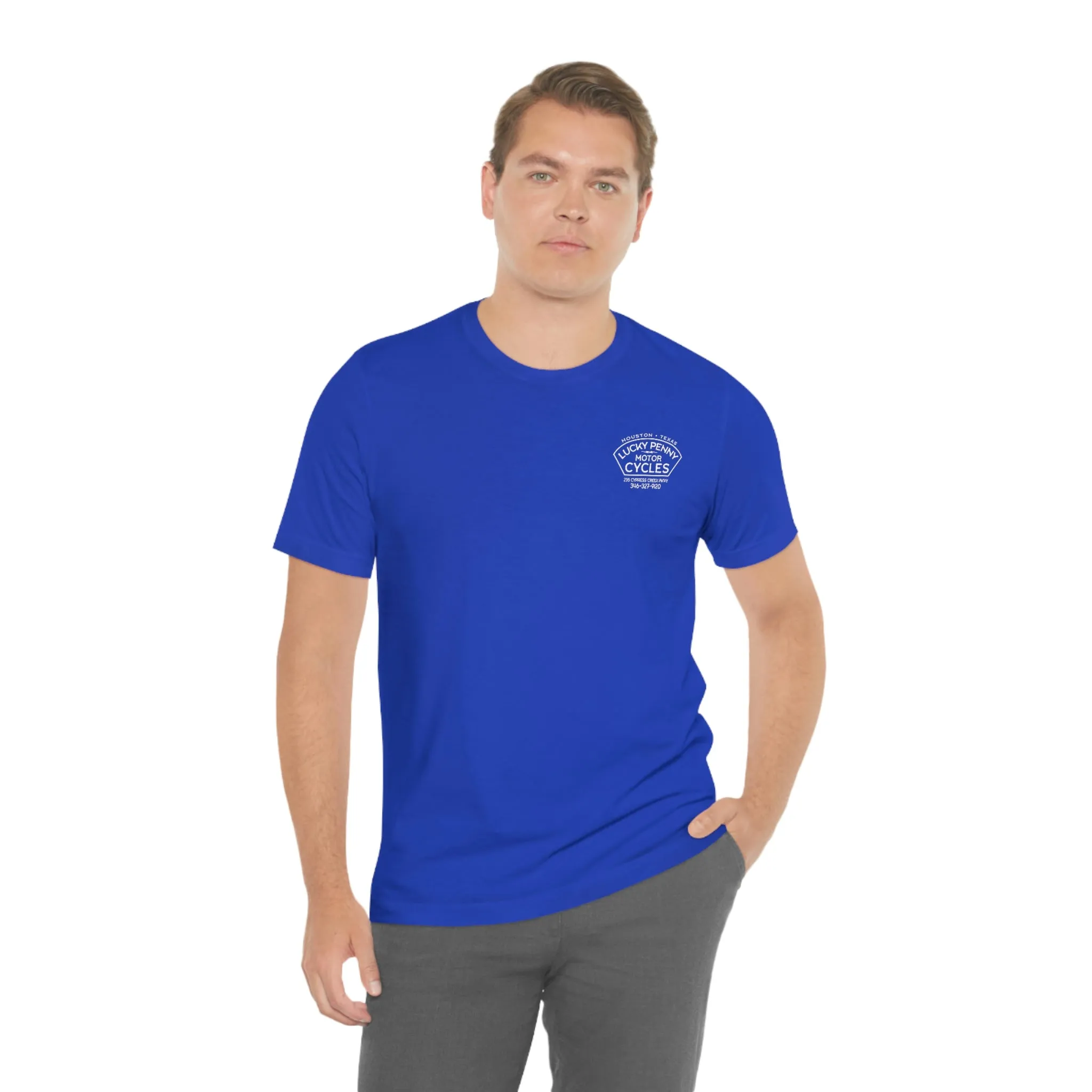 Lucky Penny Cycles Houston Bar T-Shirt