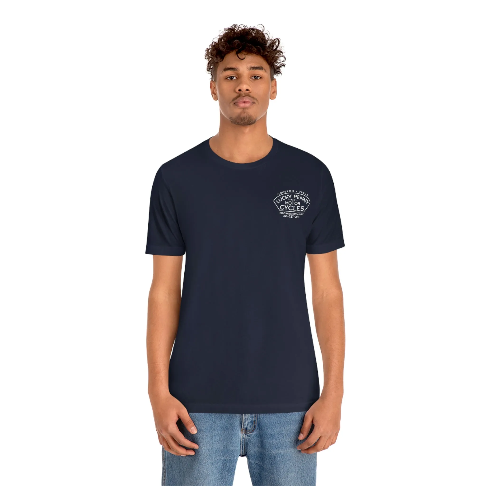 Lucky Penny Cycles Houston Bar T-Shirt