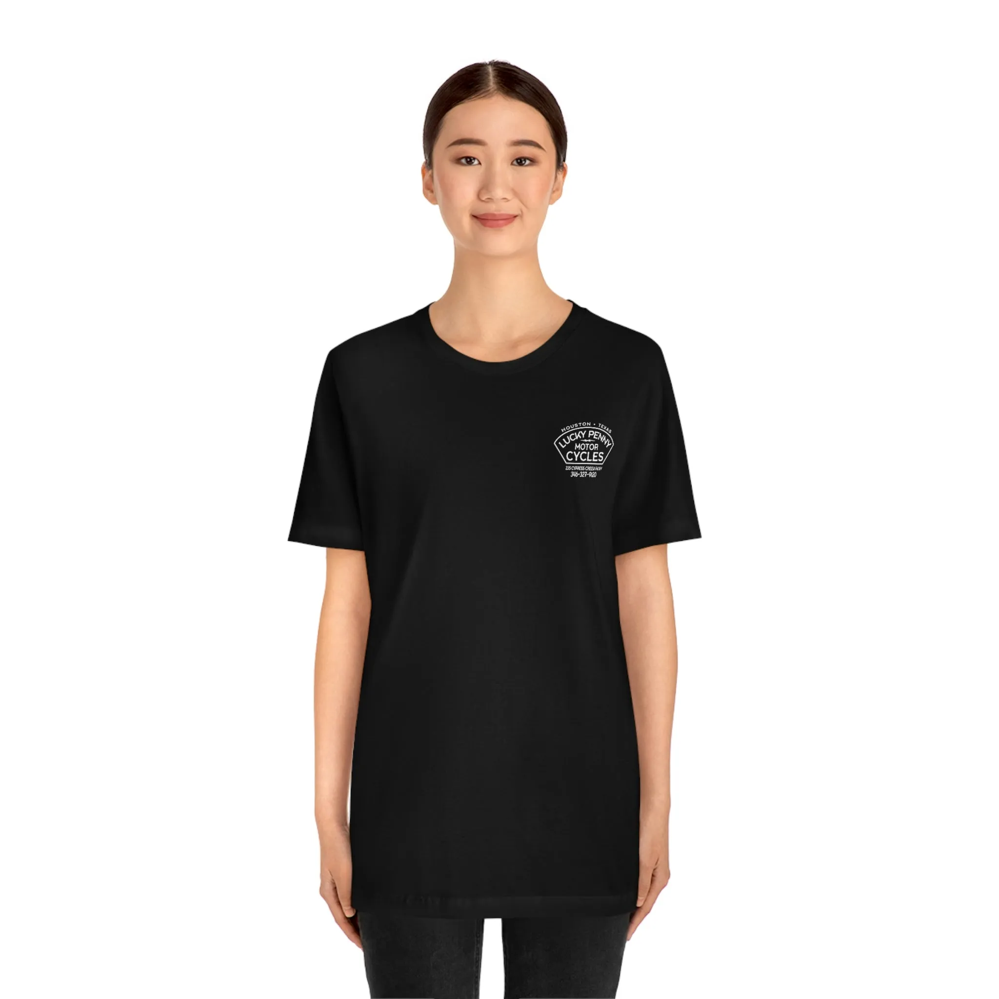 Lucky Penny Cycles Houston Bar T-Shirt