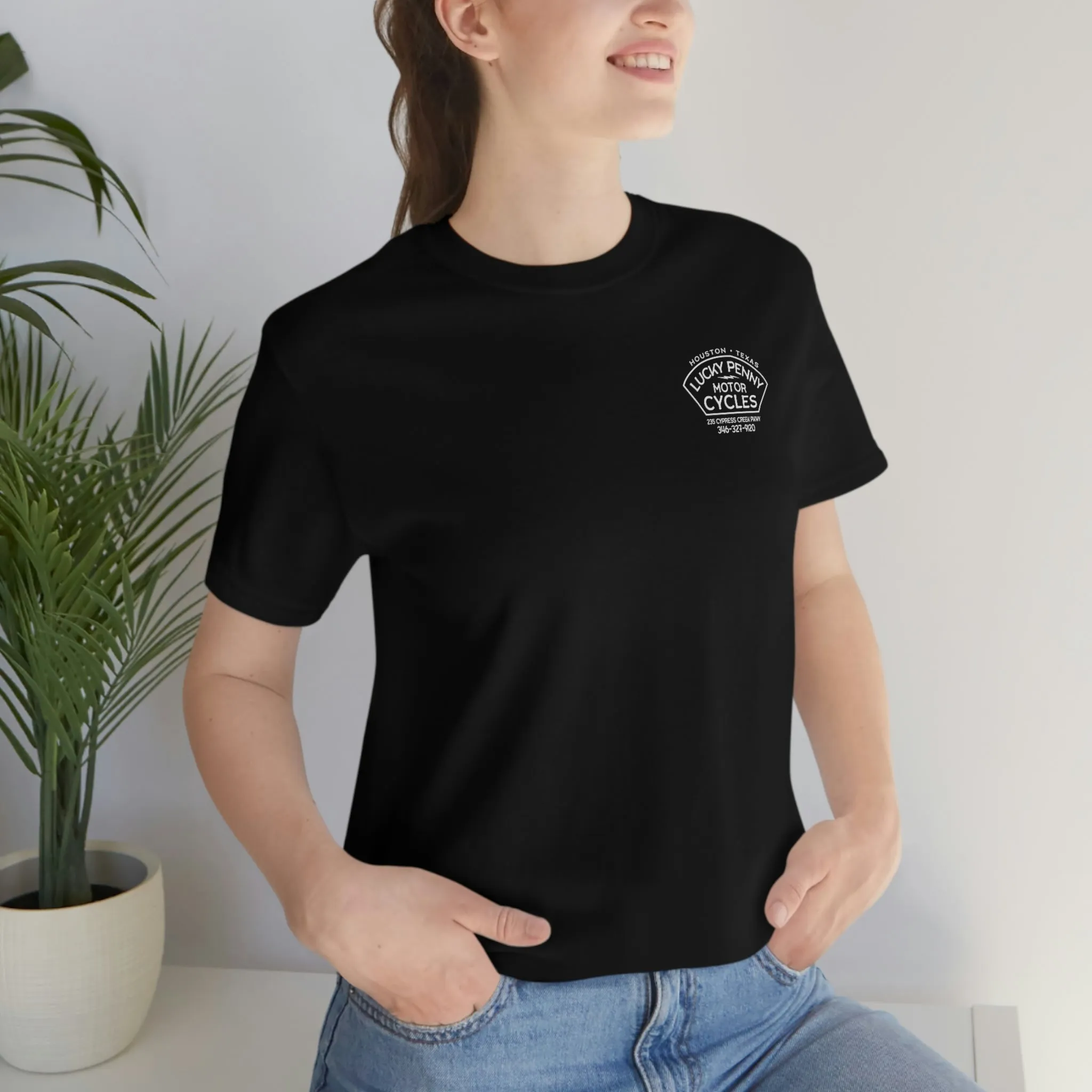 Lucky Penny Cycles Houston Bar T-Shirt