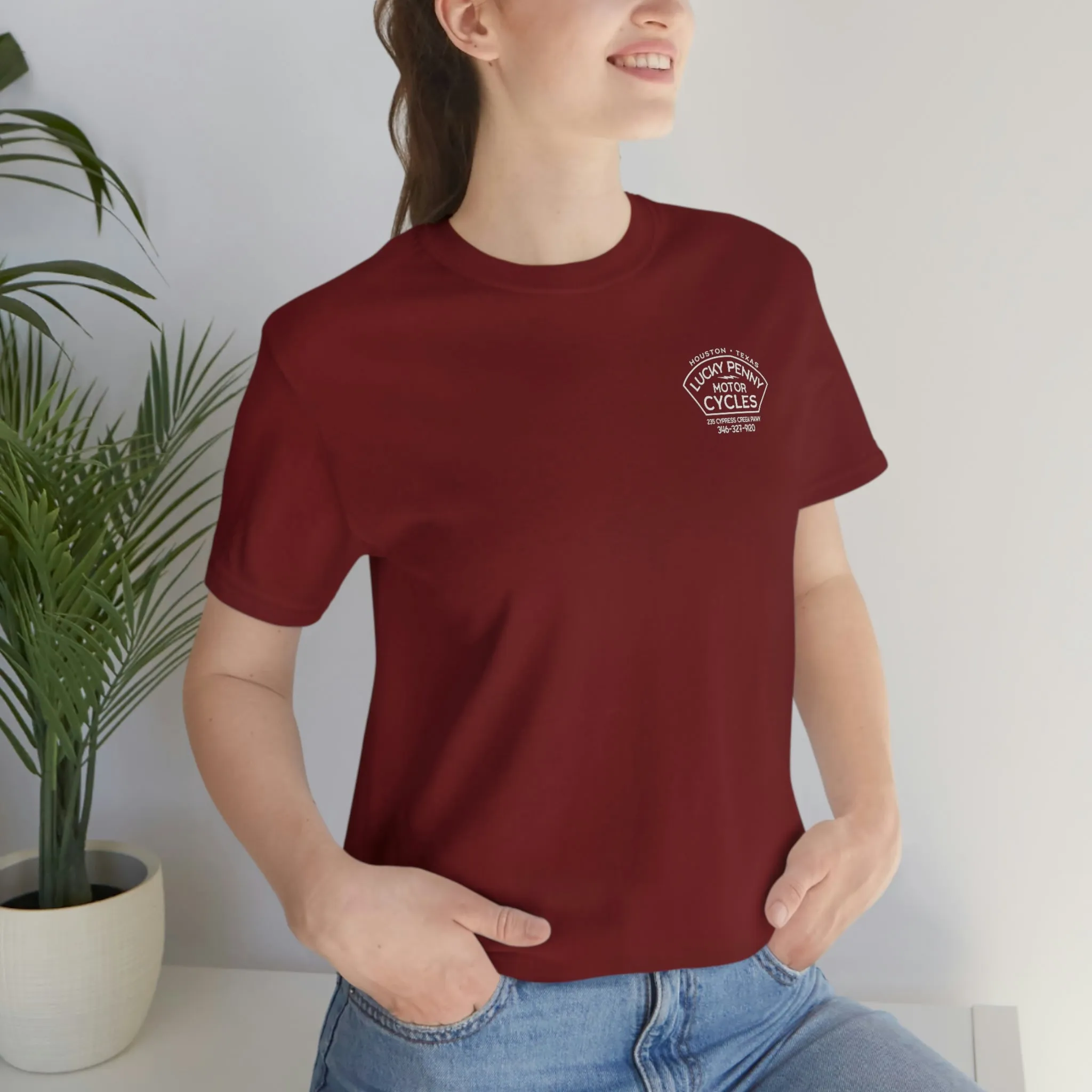 Lucky Penny Cycles Houston Bar T-Shirt