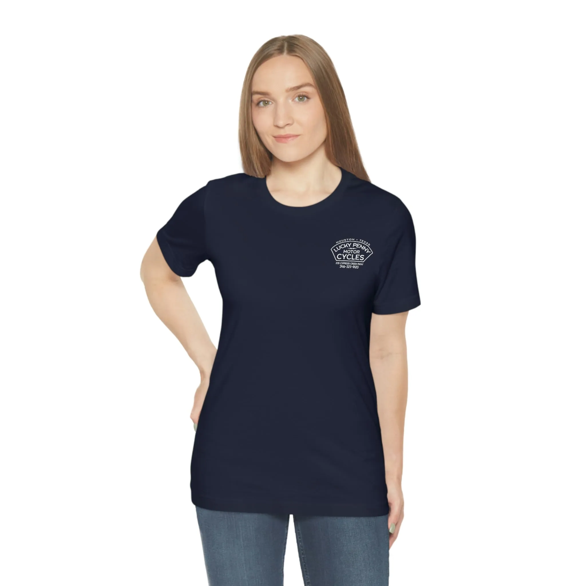 Lucky Penny Cycles Houston Bar T-Shirt