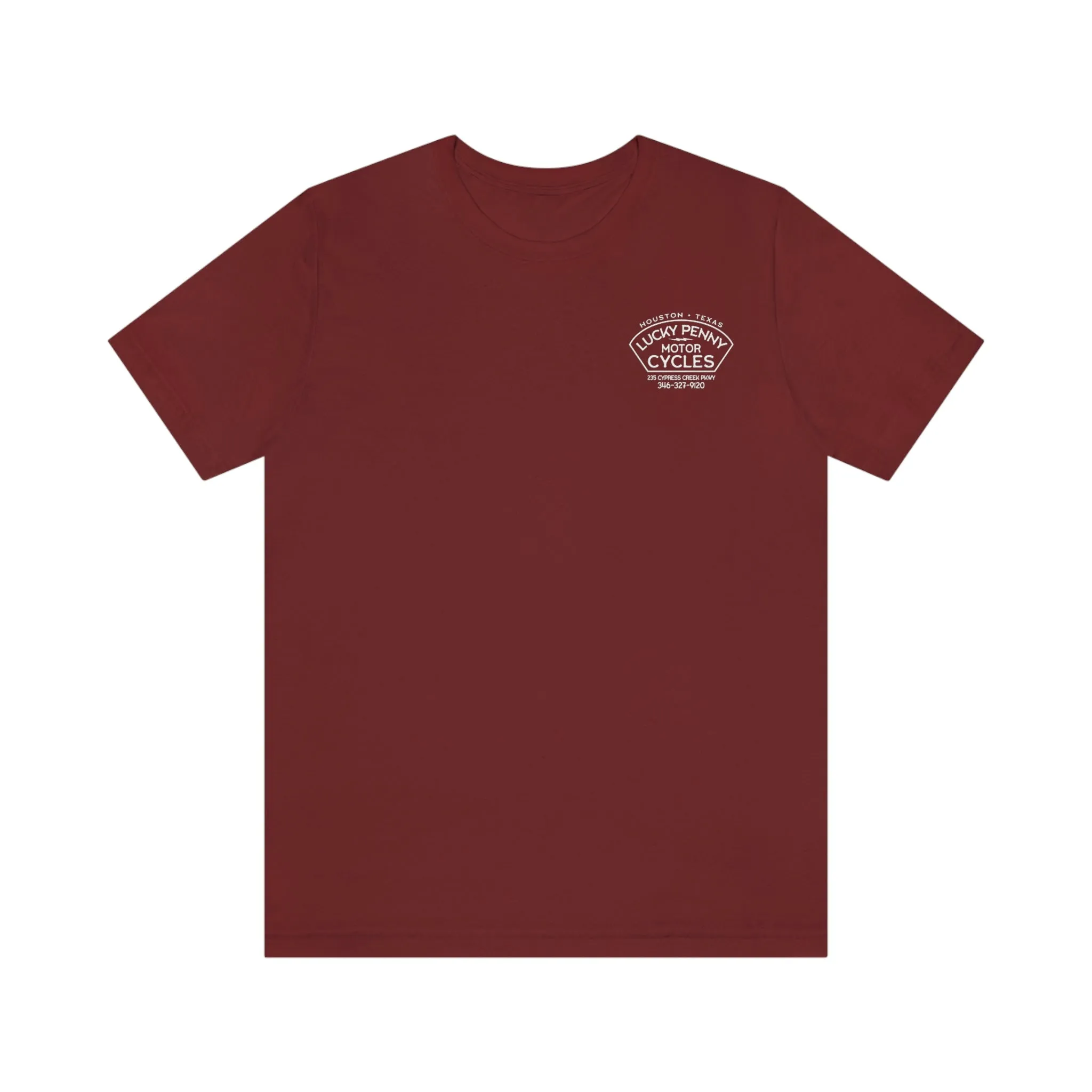 Lucky Penny Cycles Houston Bar T-Shirt