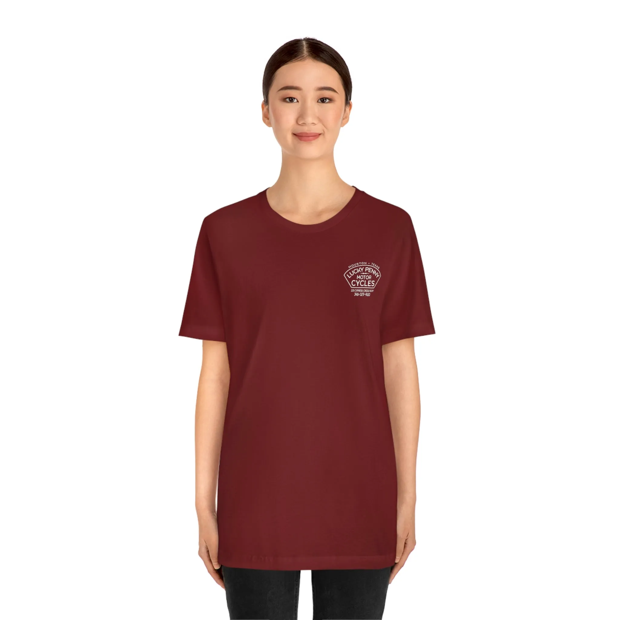 Lucky Penny Cycles Houston Bar T-Shirt