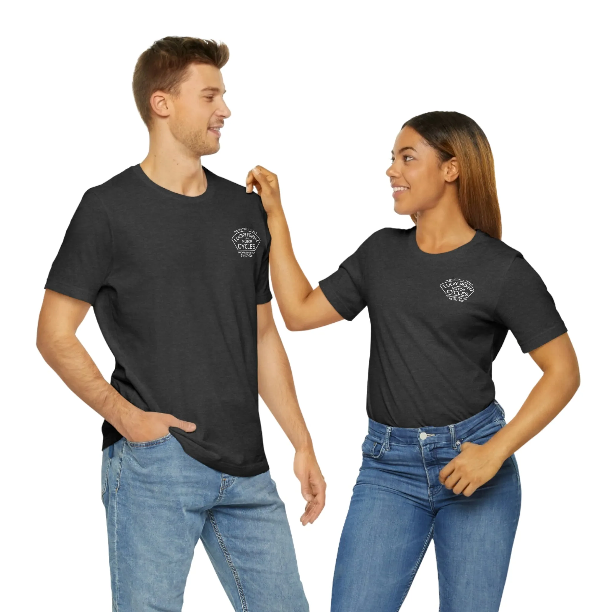 Lucky Penny Cycles Houston Bar T-Shirt