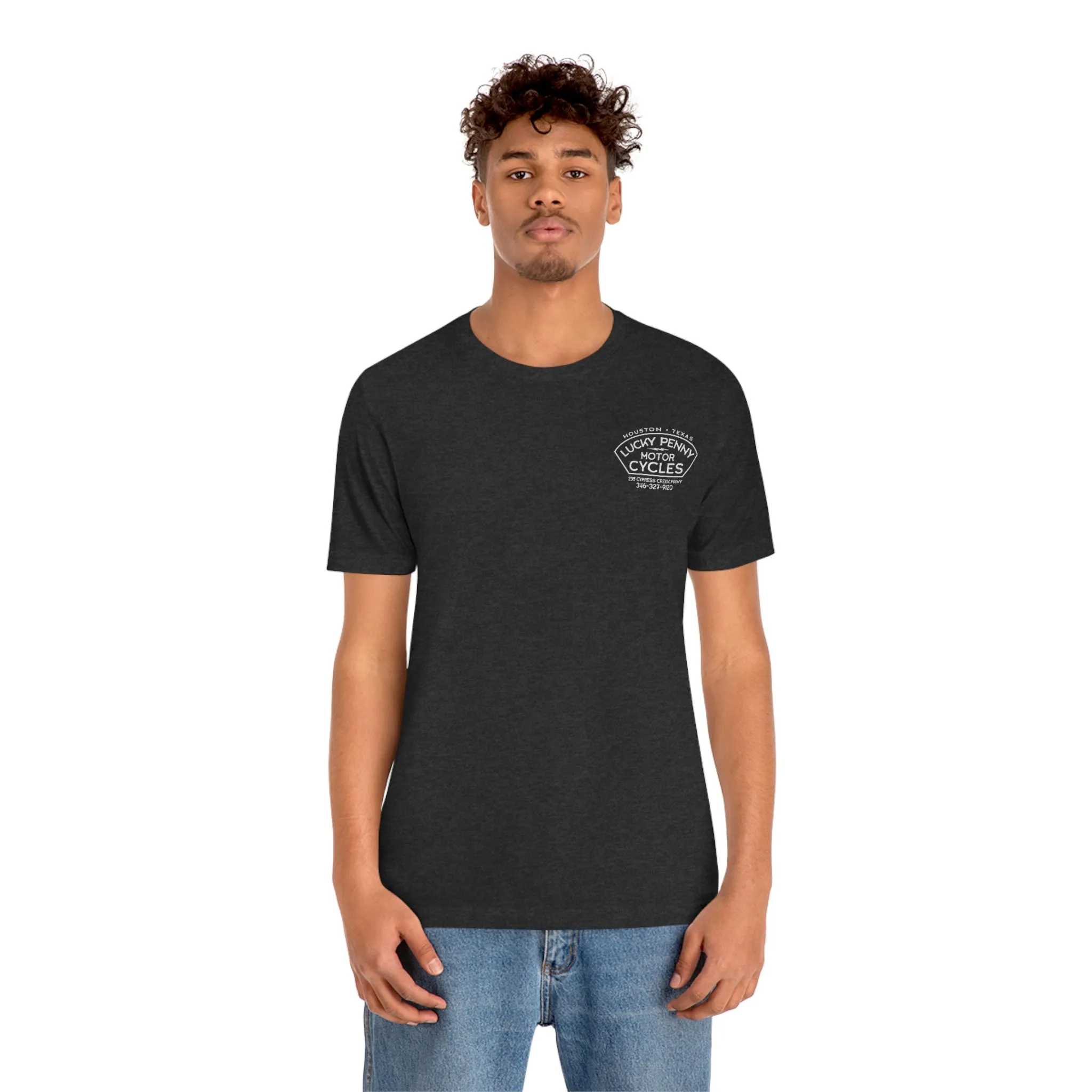 Lucky Penny Cycles Houston Bar T-Shirt
