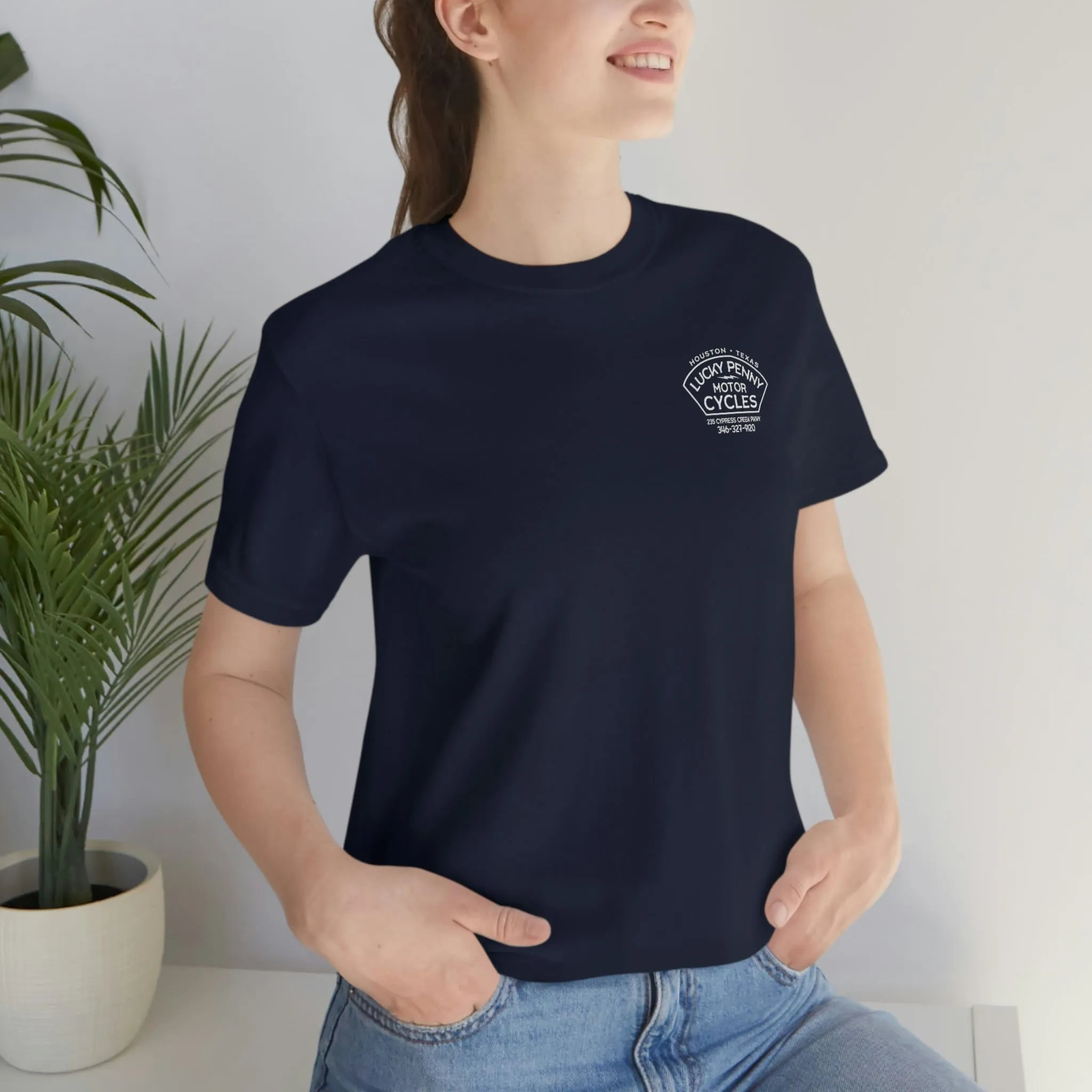 Lucky Penny Cycles Houston Bar T-Shirt