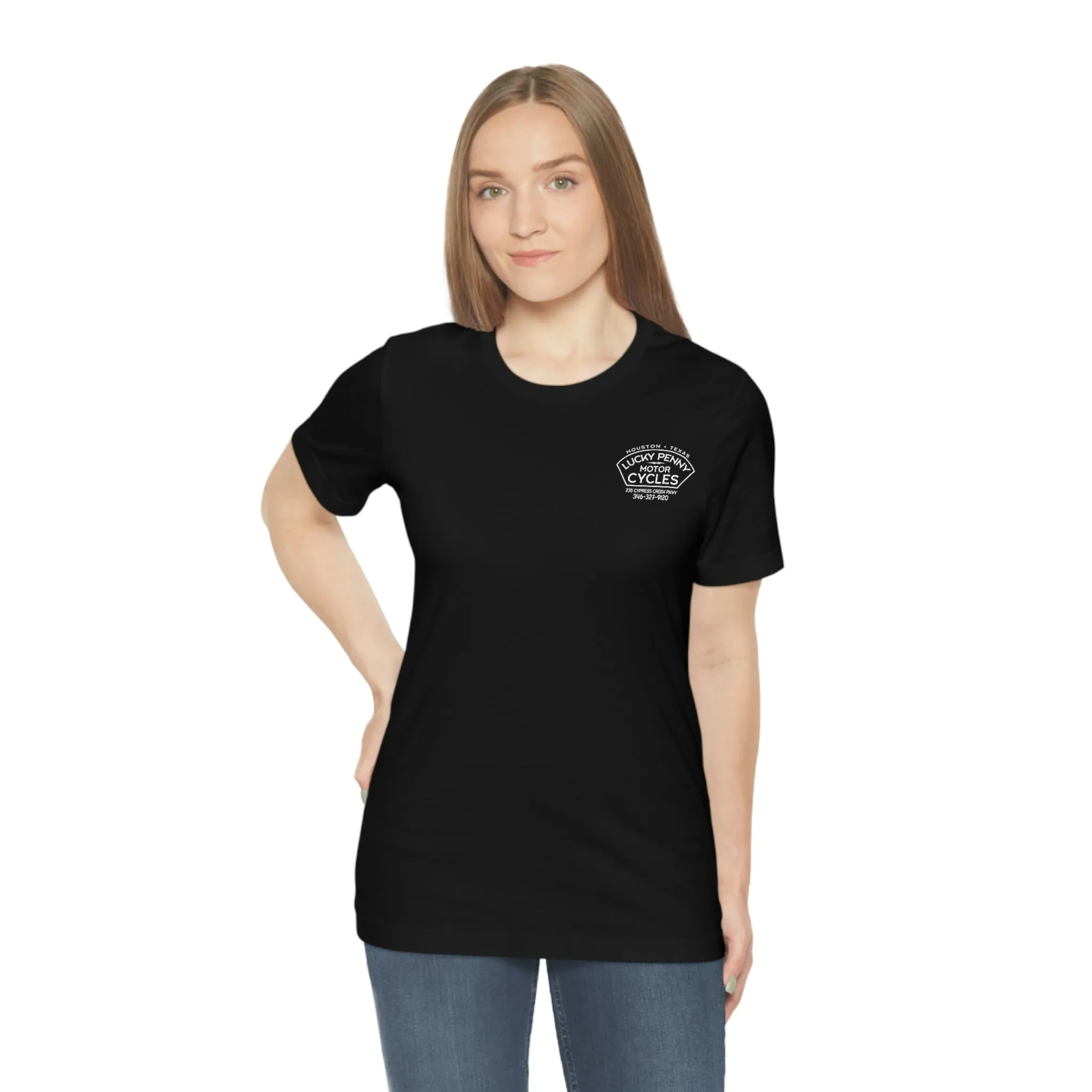 Lucky Penny Cycles Houston Bar T-Shirt