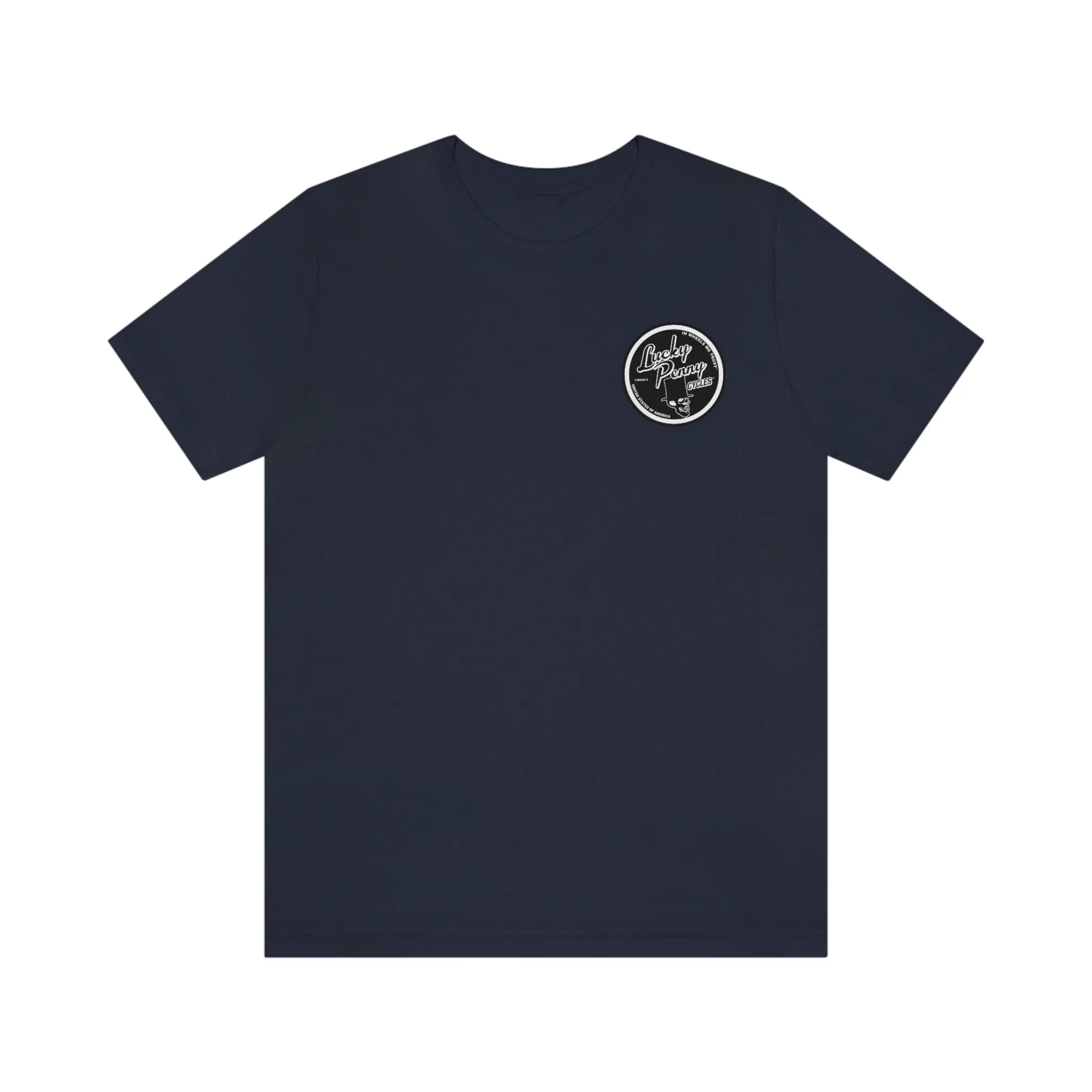 Lucky Penny Cycles Houston Classic Skull T-Shirt