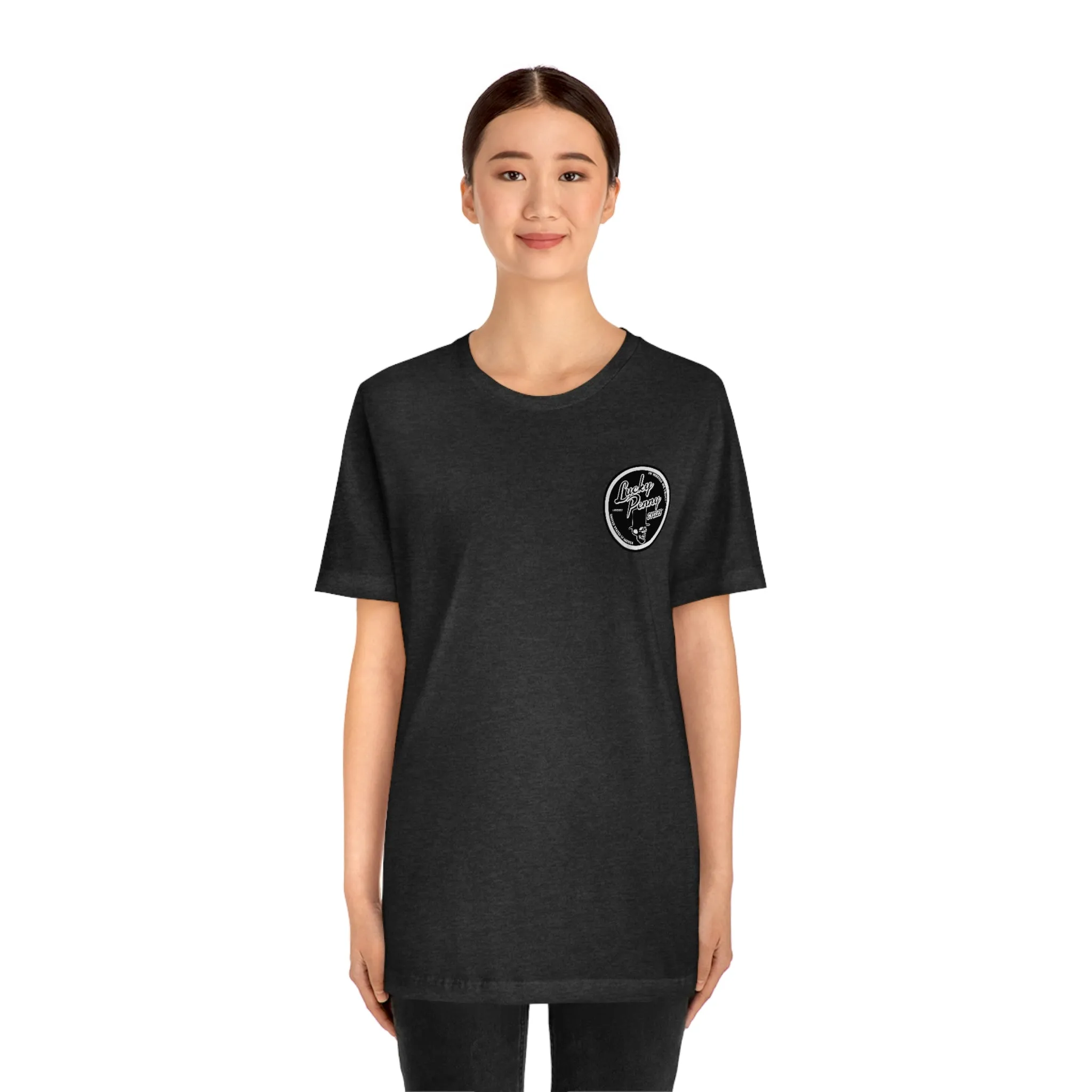 Lucky Penny Cycles Houston Classic Skull T-Shirt