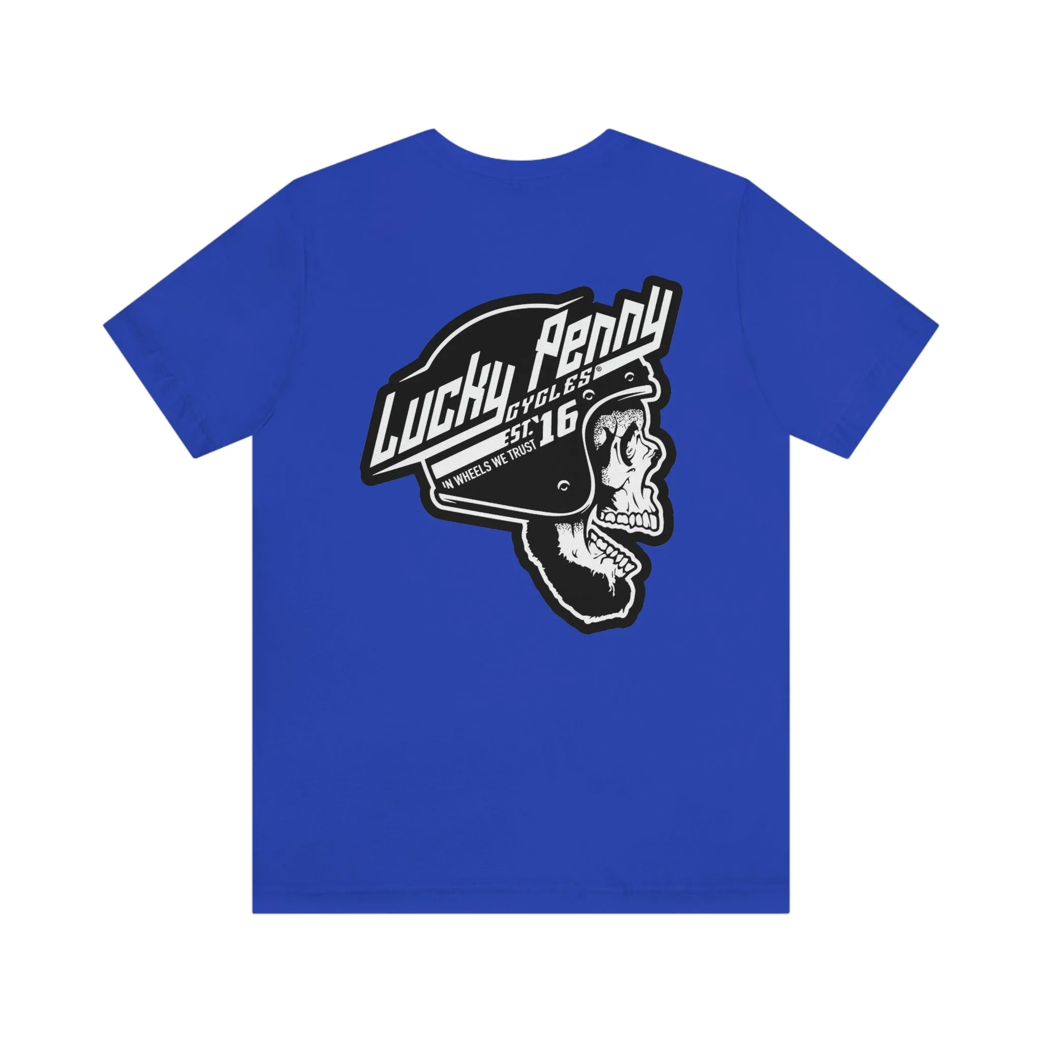 Lucky Penny Cycles Houston Classic Skull T-Shirt