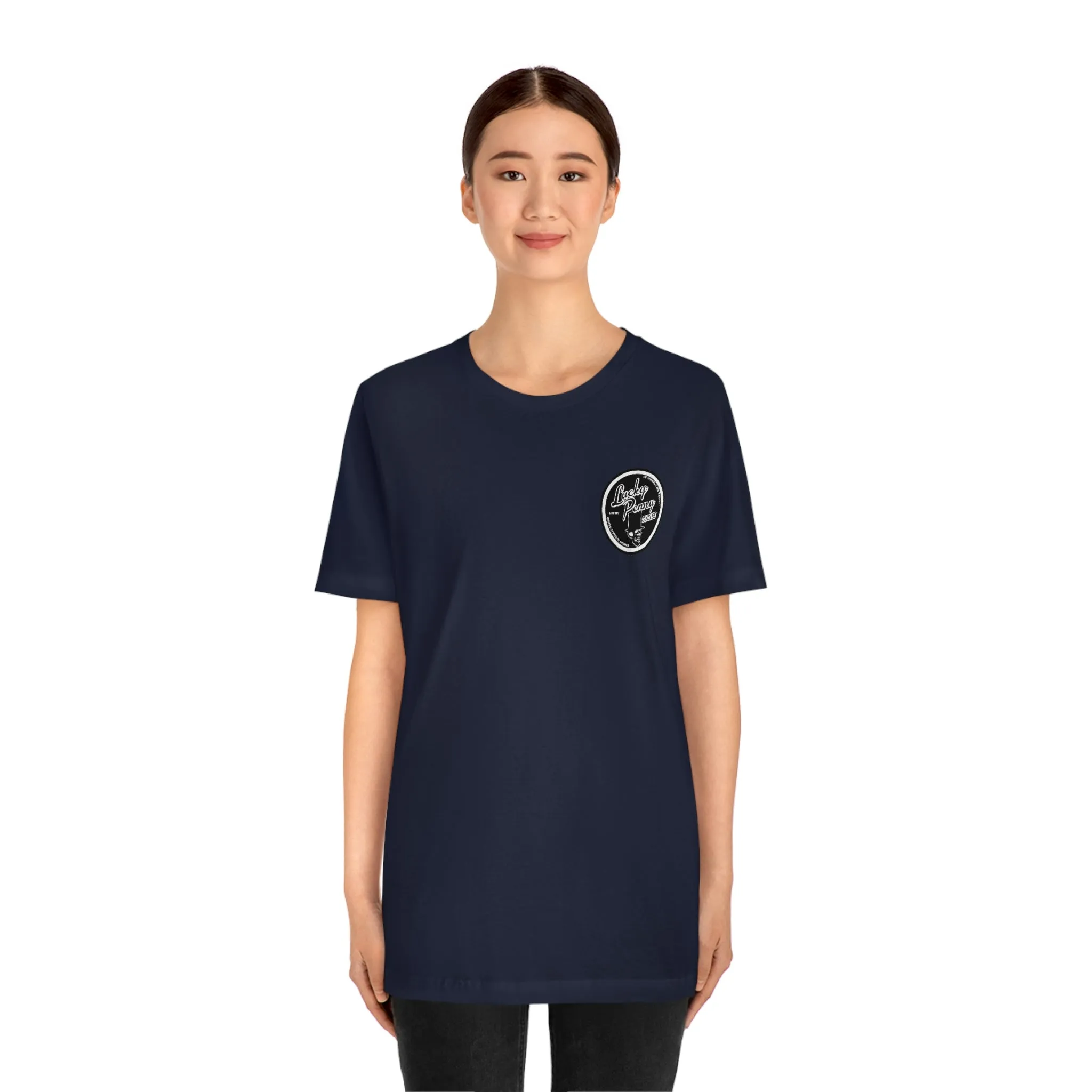 Lucky Penny Cycles Houston Classic Skull T-Shirt