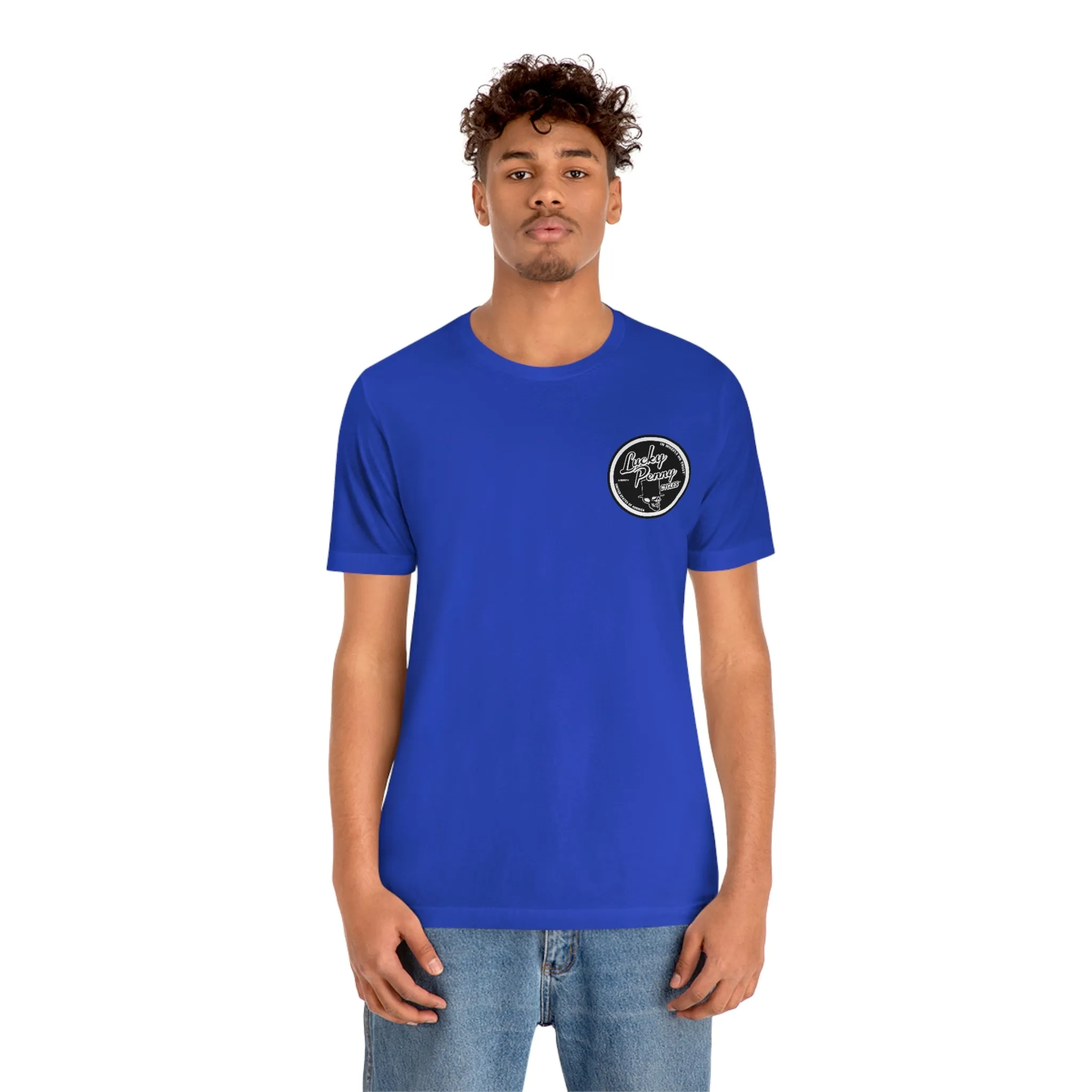 Lucky Penny Cycles Houston Classic Skull T-Shirt