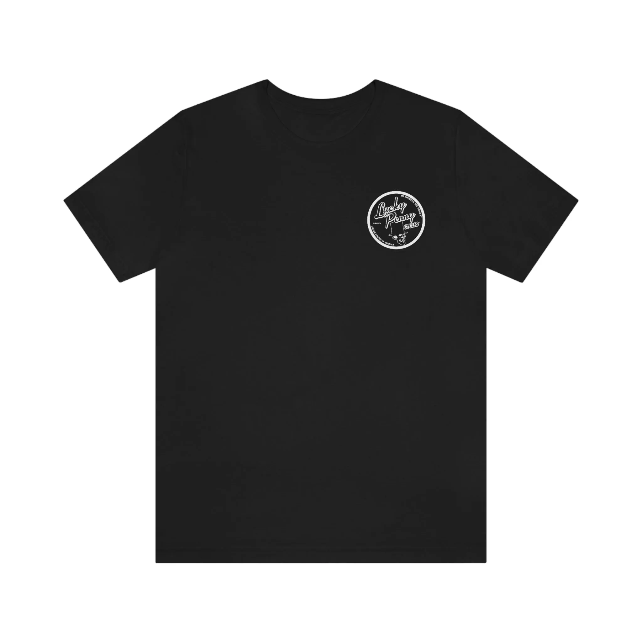 Lucky Penny Cycles Houston Classic Skull T-Shirt